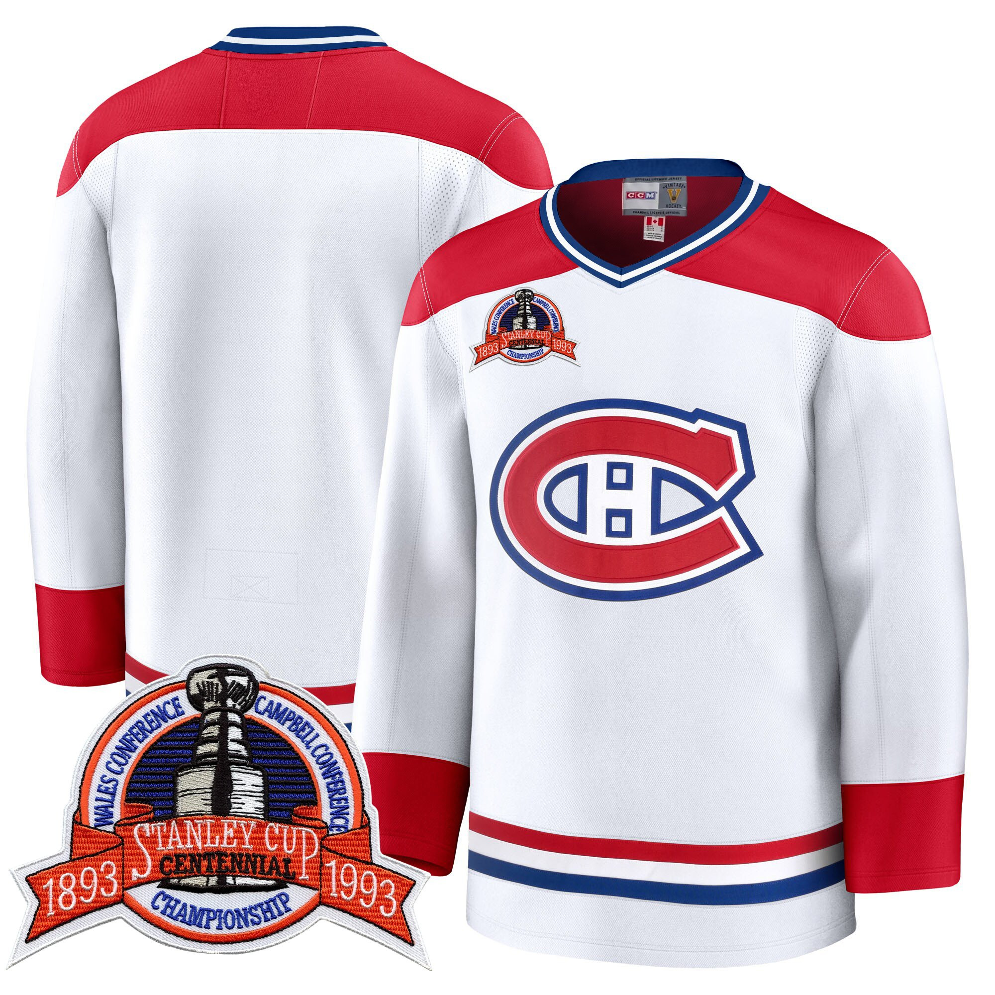 Men's Montreal Canadiens Timeless Premium Jersey - All Stitched - Image 8