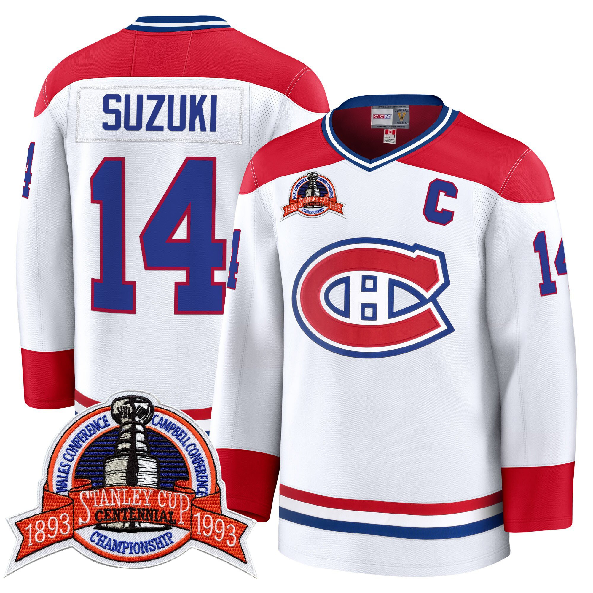 Men's Montreal Canadiens Timeless Premium Jersey - All Stitched
