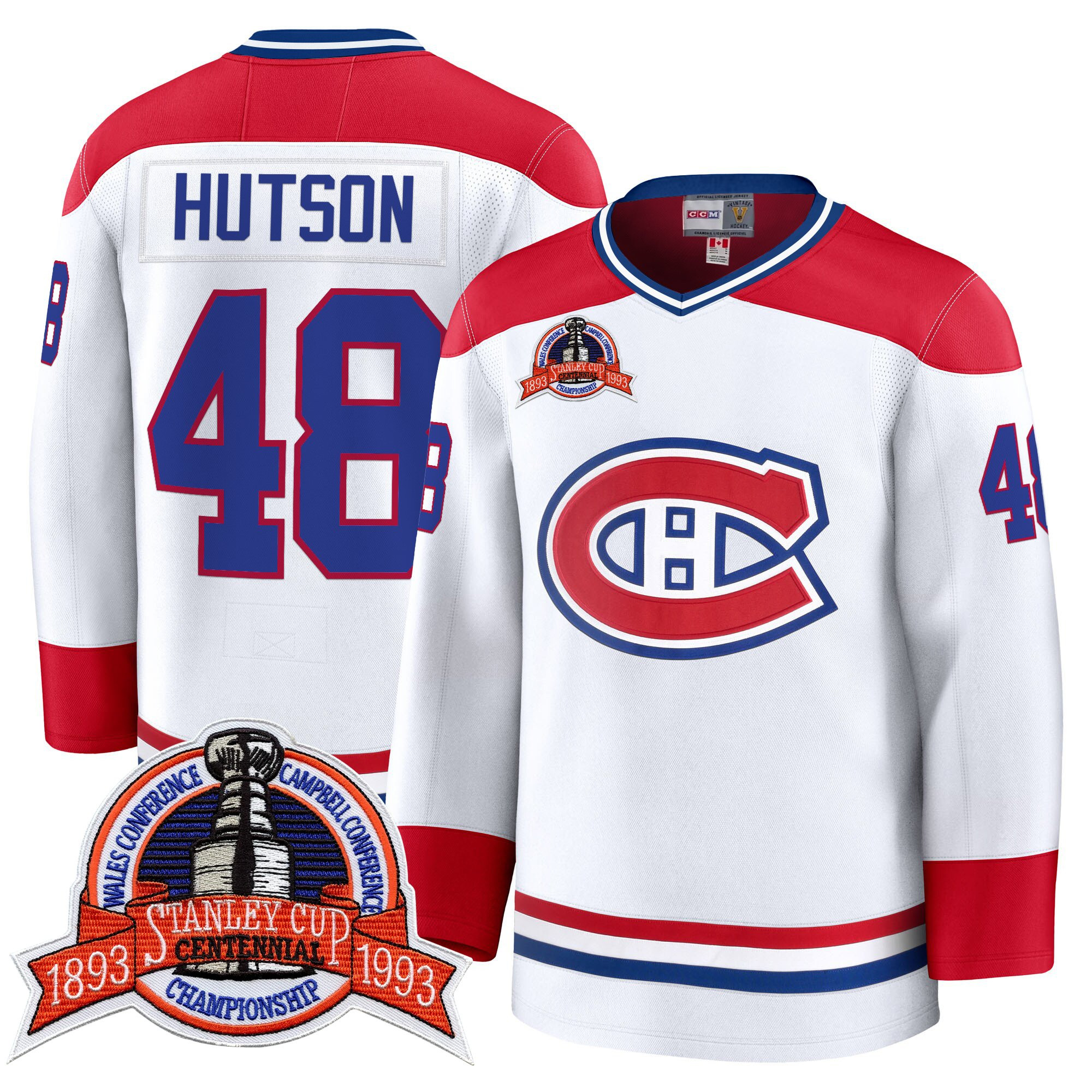 Men's Montreal Canadiens Timeless Premium Jersey - All Stitched - Image 3