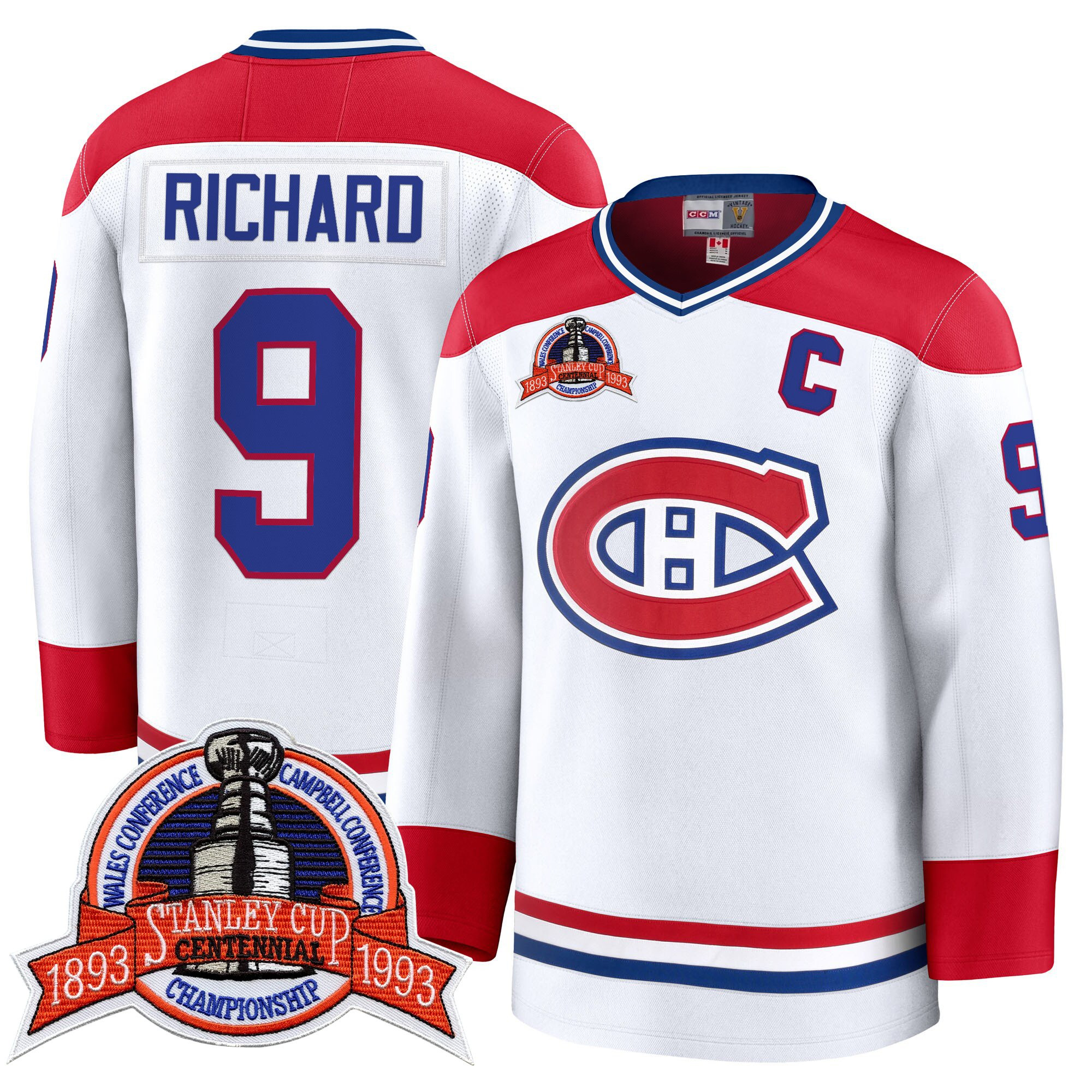 Men's Montreal Canadiens Timeless Premium Jersey - All Stitched - Image 5