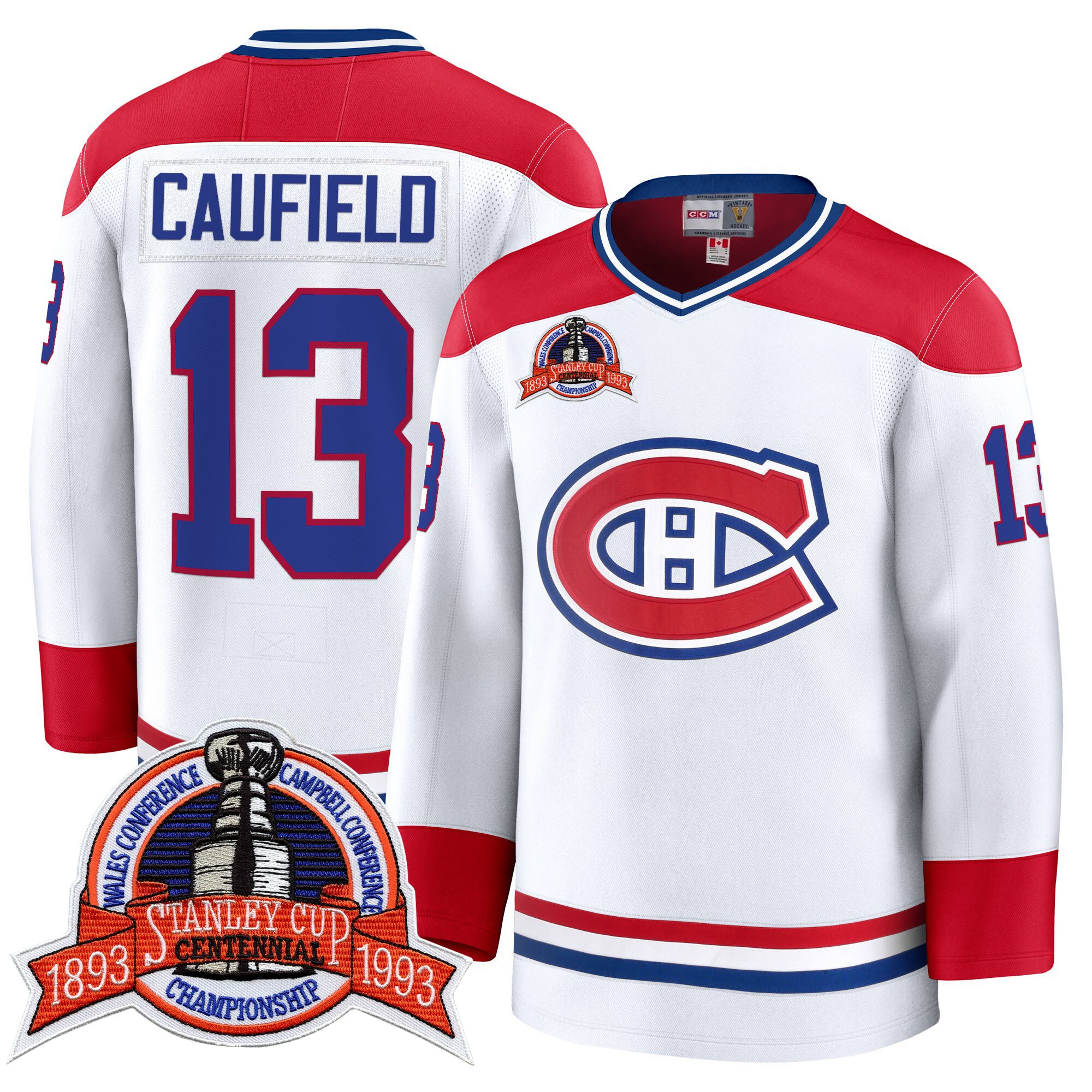 Men's Montreal Canadiens Timeless Premium Jersey - All Stitched - Image 2