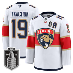 Men's Florida Panthers 2025 Stanley Cup Final Premium Jersey - All Stitched
