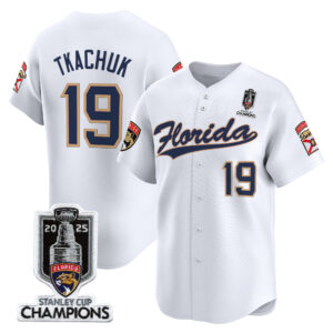 Men's Florida Panthers 2025 Stanley Cup Champions Vapor Baseball Jersey - All Stitched