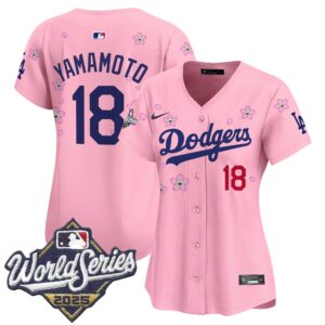 Women's Dodgers 2025 World Series x Tokyo Series Vapor Premier Limited Jersey - Stitched
