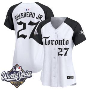 Women's Toronto Blue Jays 2025 World Series Vapor Premier Limited Jersey - Gothic North Edition - All Stitched