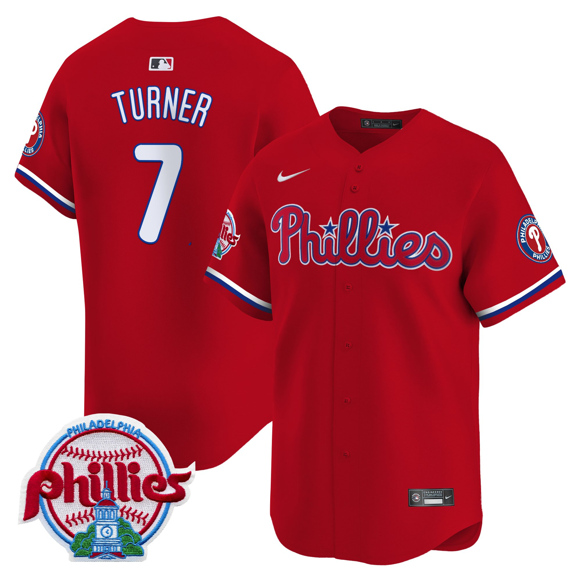 Men's Philadelphia Phillies 2025 Vapor Premier Limited Jersey - All Stitched - Image 27