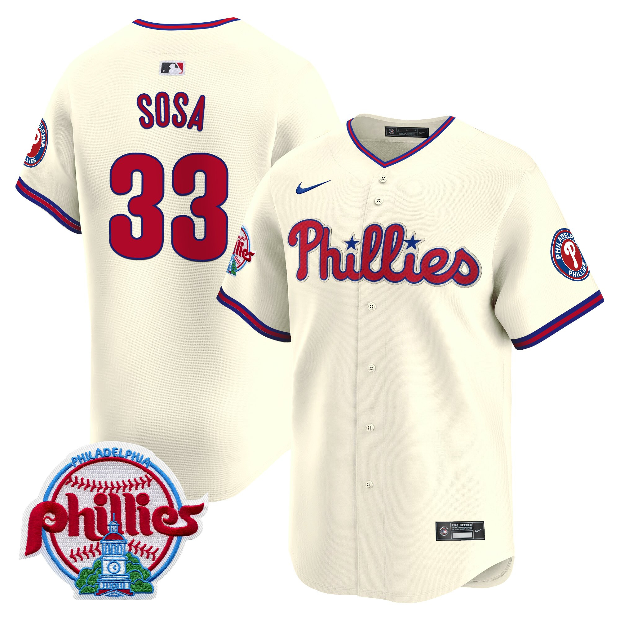 Men's Philadelphia Phillies 2025 Vapor Premier Limited Jersey - All Stitched - Image 47