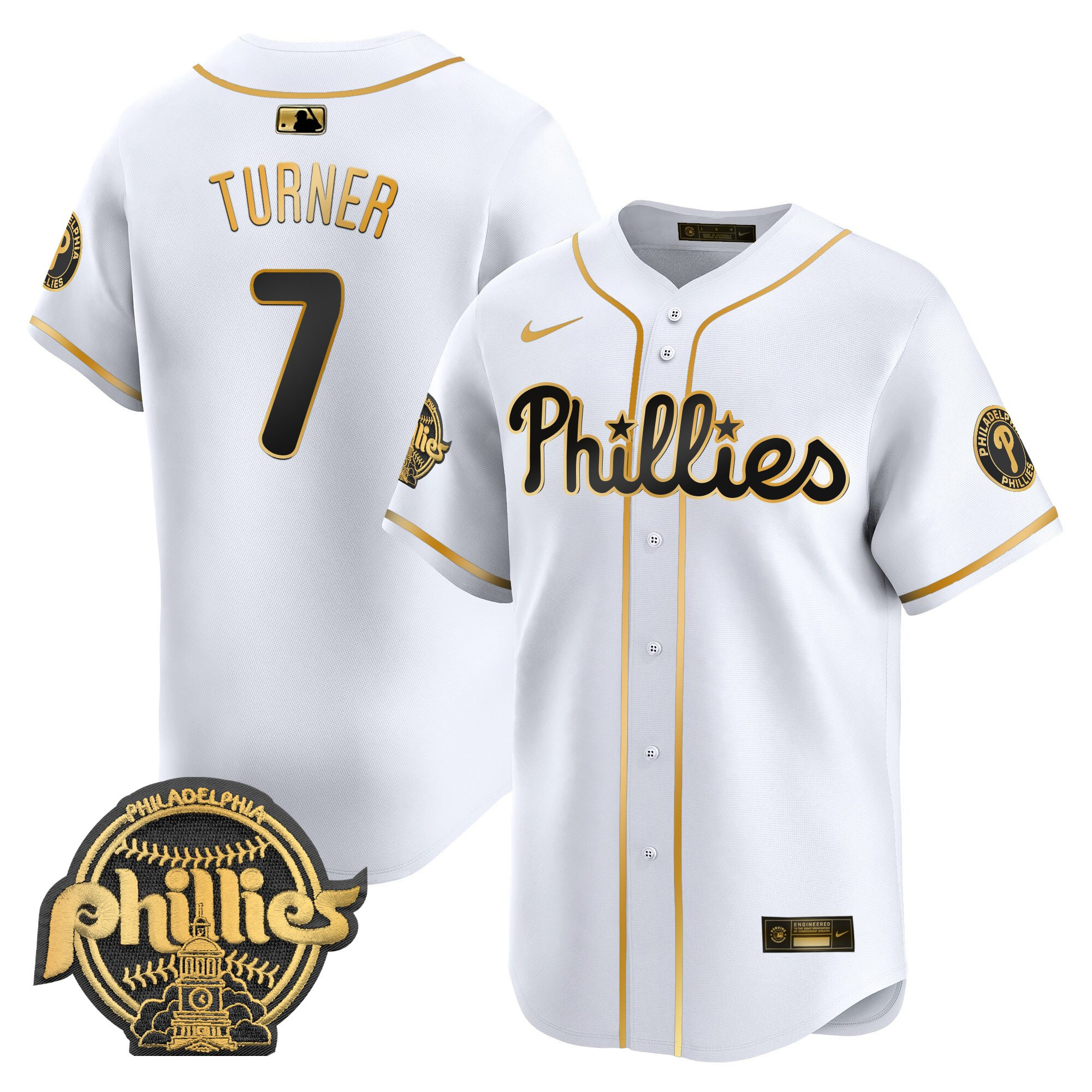 Men's Philadelphia Phillies 2025 Vapor Premier Limited Jersey - All Stitched - Image 16