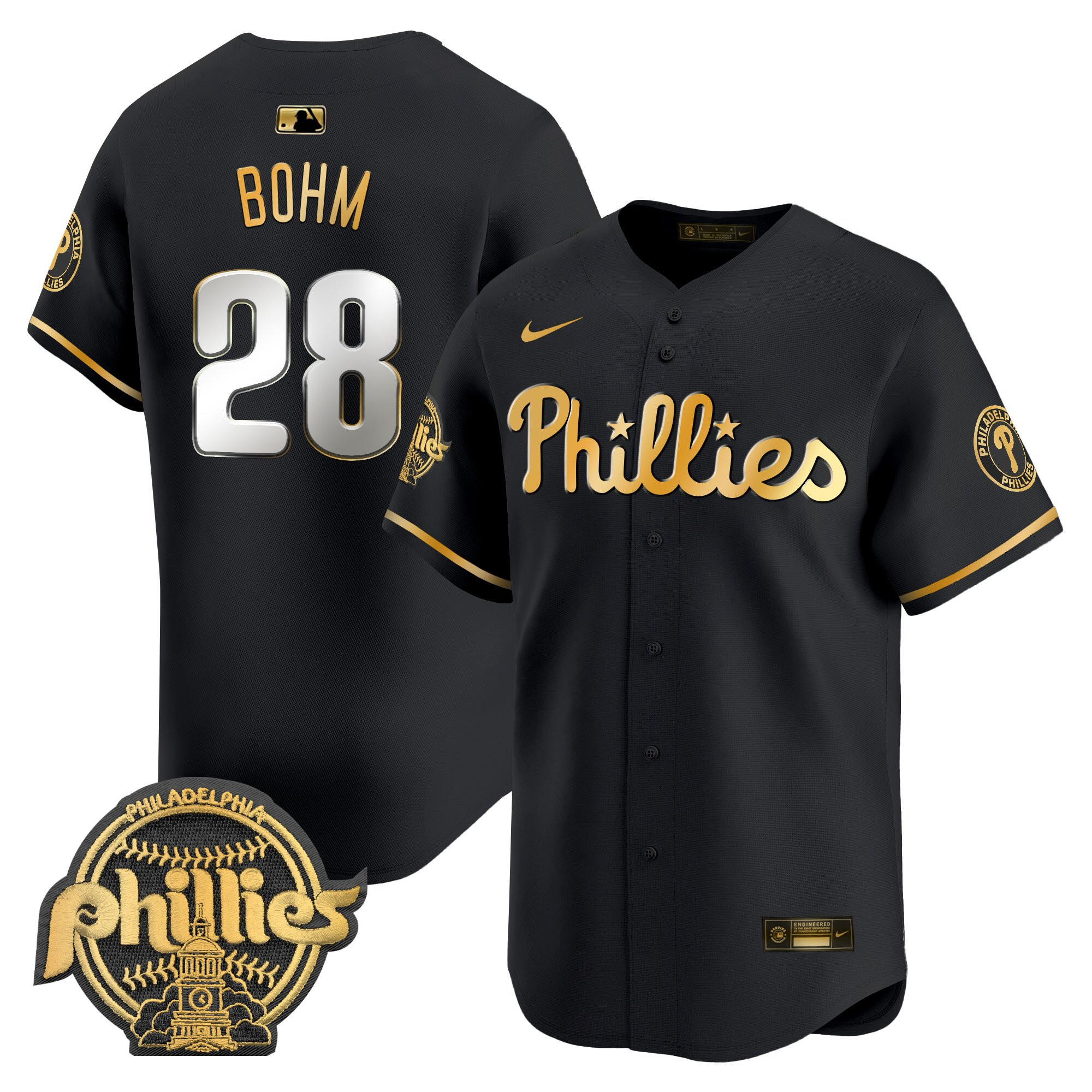 Men's Philadelphia Phillies 2025 Vapor Premier Limited Jersey - All Stitched - Image 4