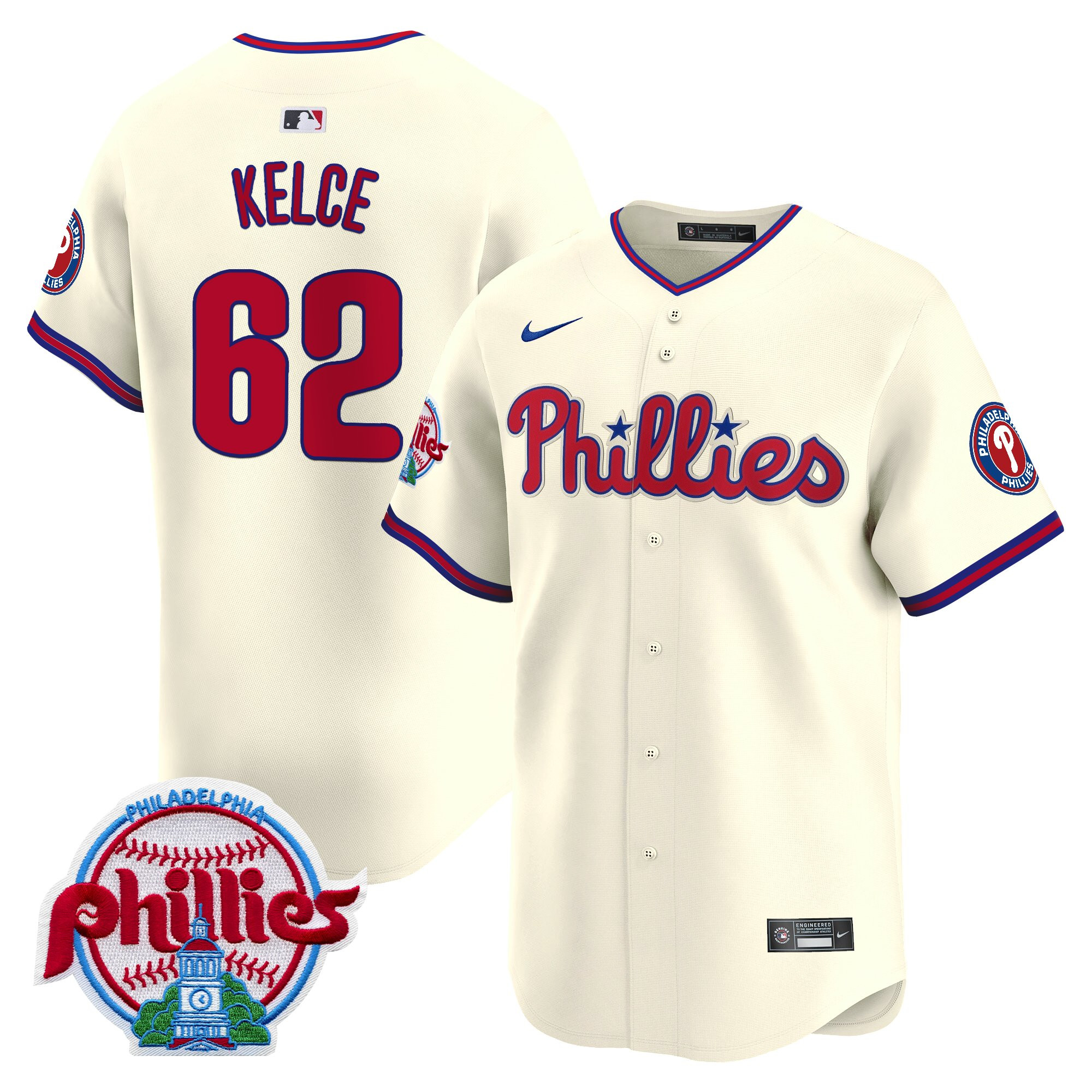 Men's Philadelphia Phillies 2025 Vapor Premier Limited Jersey - All Stitched - Image 52