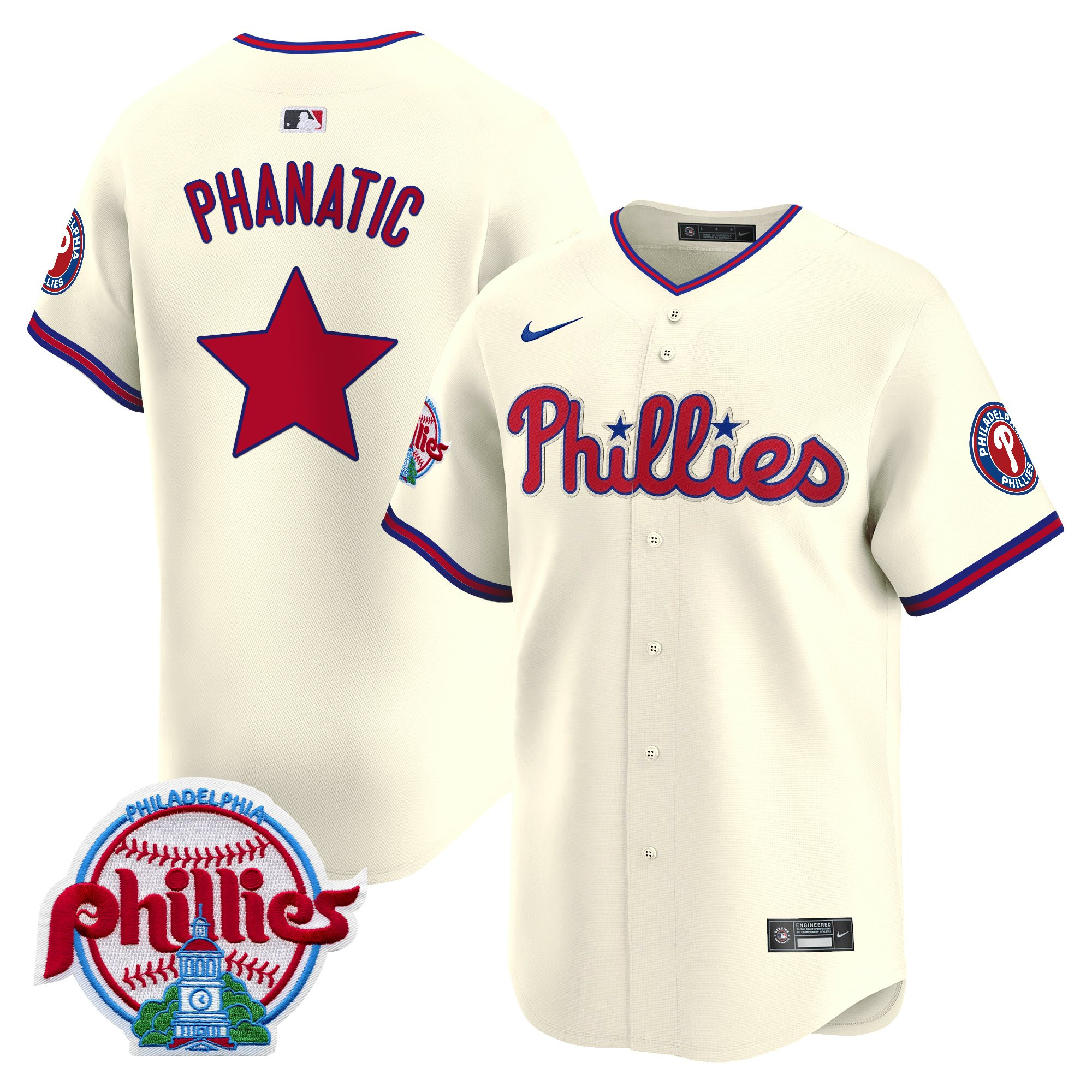 Men's Philadelphia Phillies 2025 Vapor Premier Limited Jersey - All Stitched - Image 54