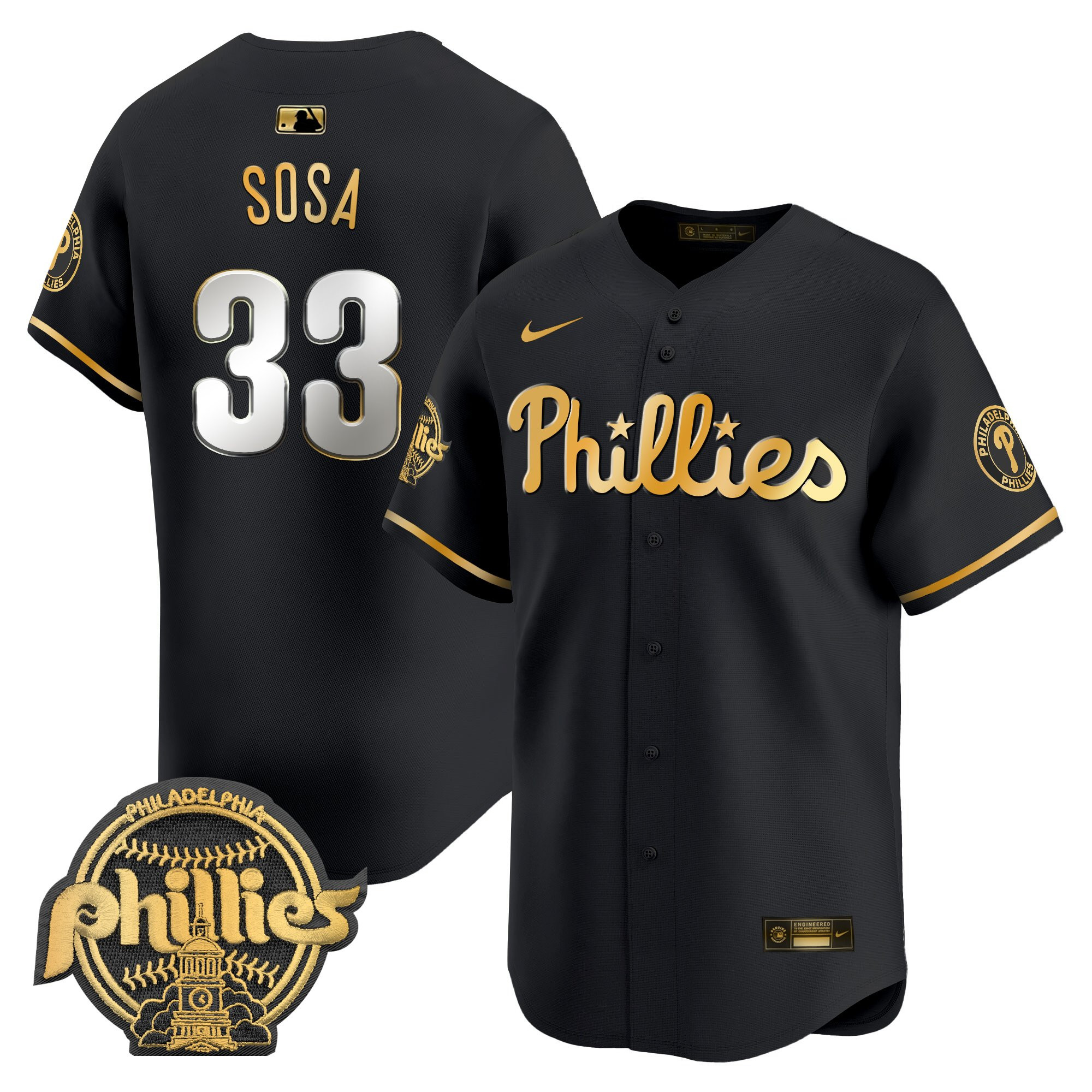 Men's Philadelphia Phillies 2025 Vapor Premier Limited Jersey - All Stitched - Image 3