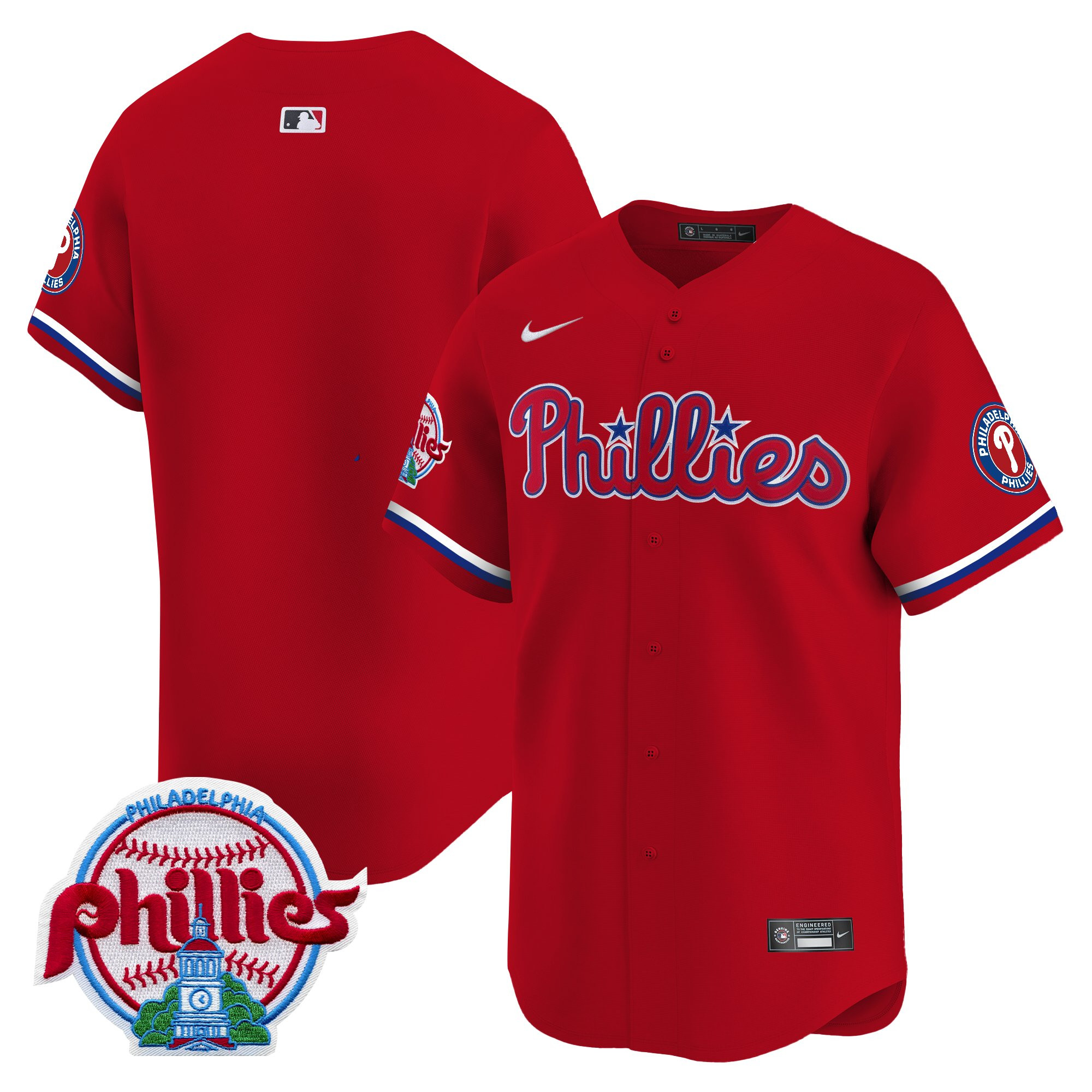 Men's Philadelphia Phillies 2025 Vapor Premier Limited Jersey - All Stitched - Image 33