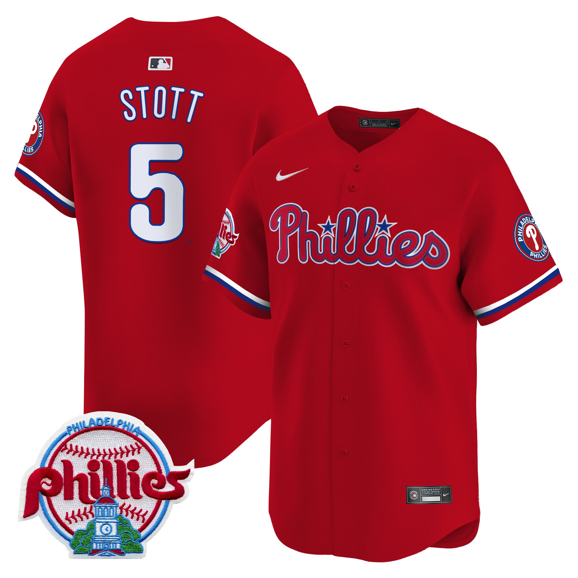 Men's Philadelphia Phillies 2025 Vapor Premier Limited Jersey - All Stitched - Image 28