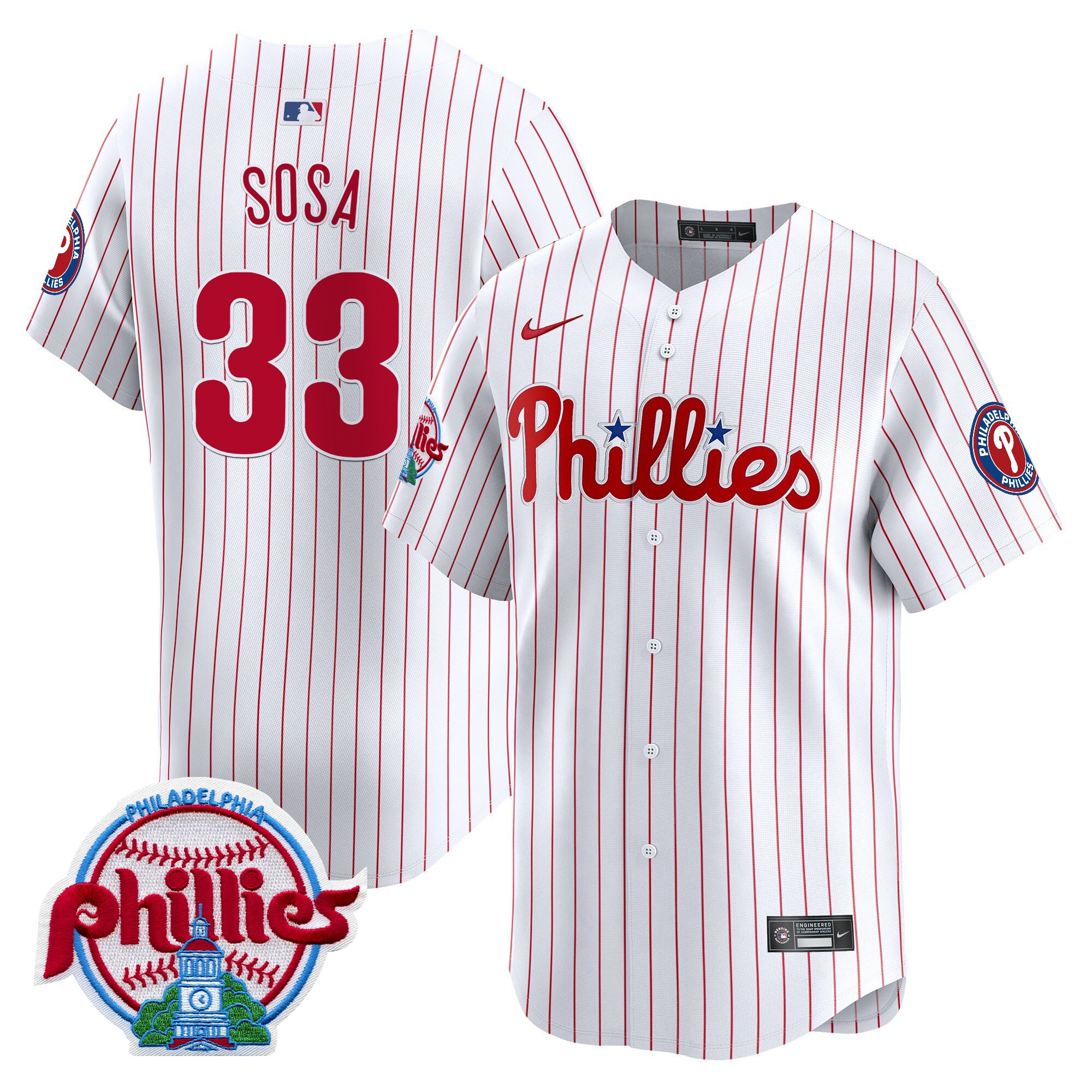 Men's Philadelphia Phillies 2025 Vapor Premier Limited Jersey - All Stitched - Image 36