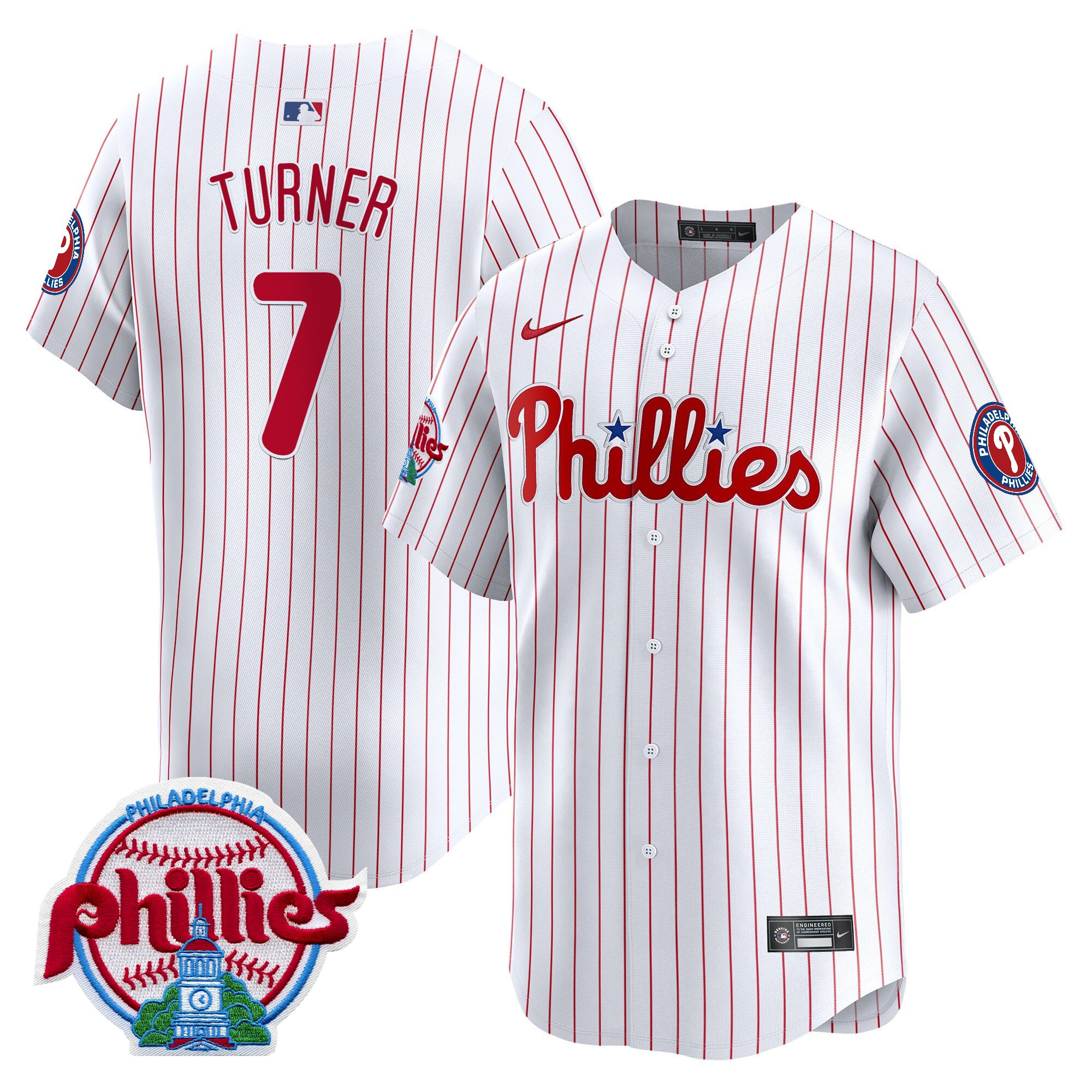 Men's Philadelphia Phillies 2025 Vapor Premier Limited Jersey - All Stitched - Image 38