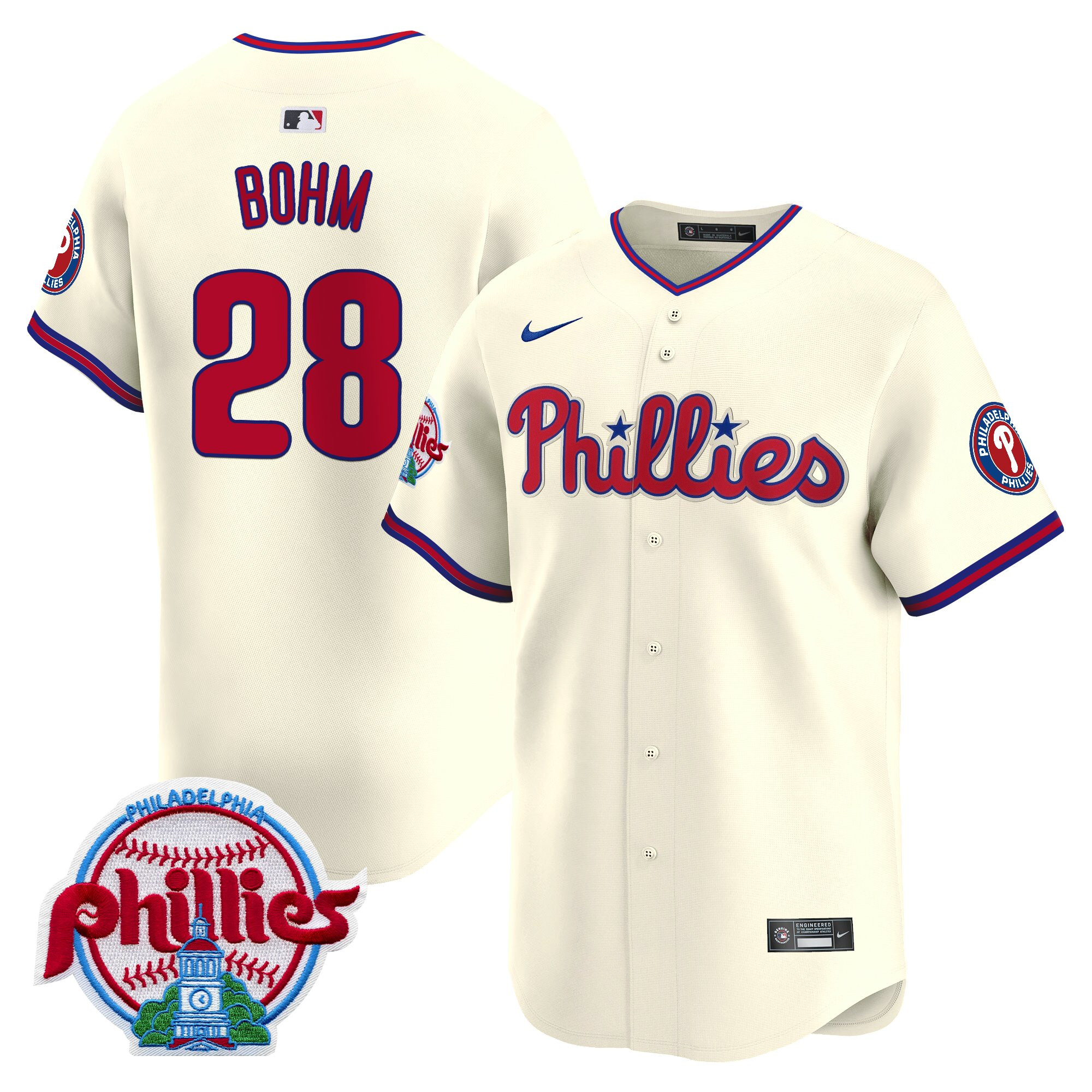 Men's Philadelphia Phillies 2025 Vapor Premier Limited Jersey - All Stitched - Image 48
