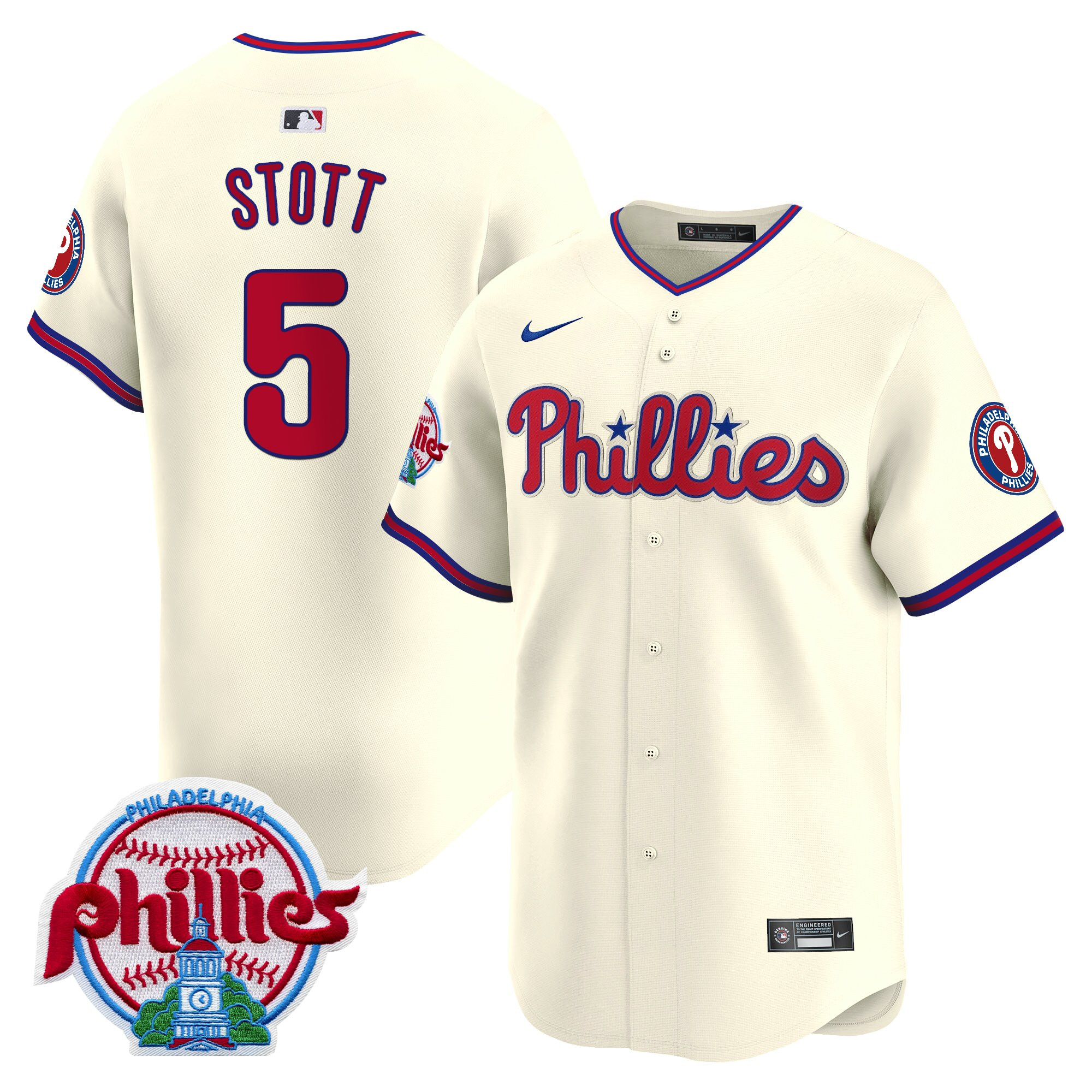 Men's Philadelphia Phillies 2025 Vapor Premier Limited Jersey - All Stitched - Image 50