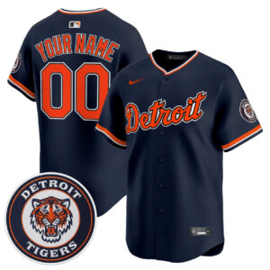 Detroit Tigers Custom Jersey - All Stitched