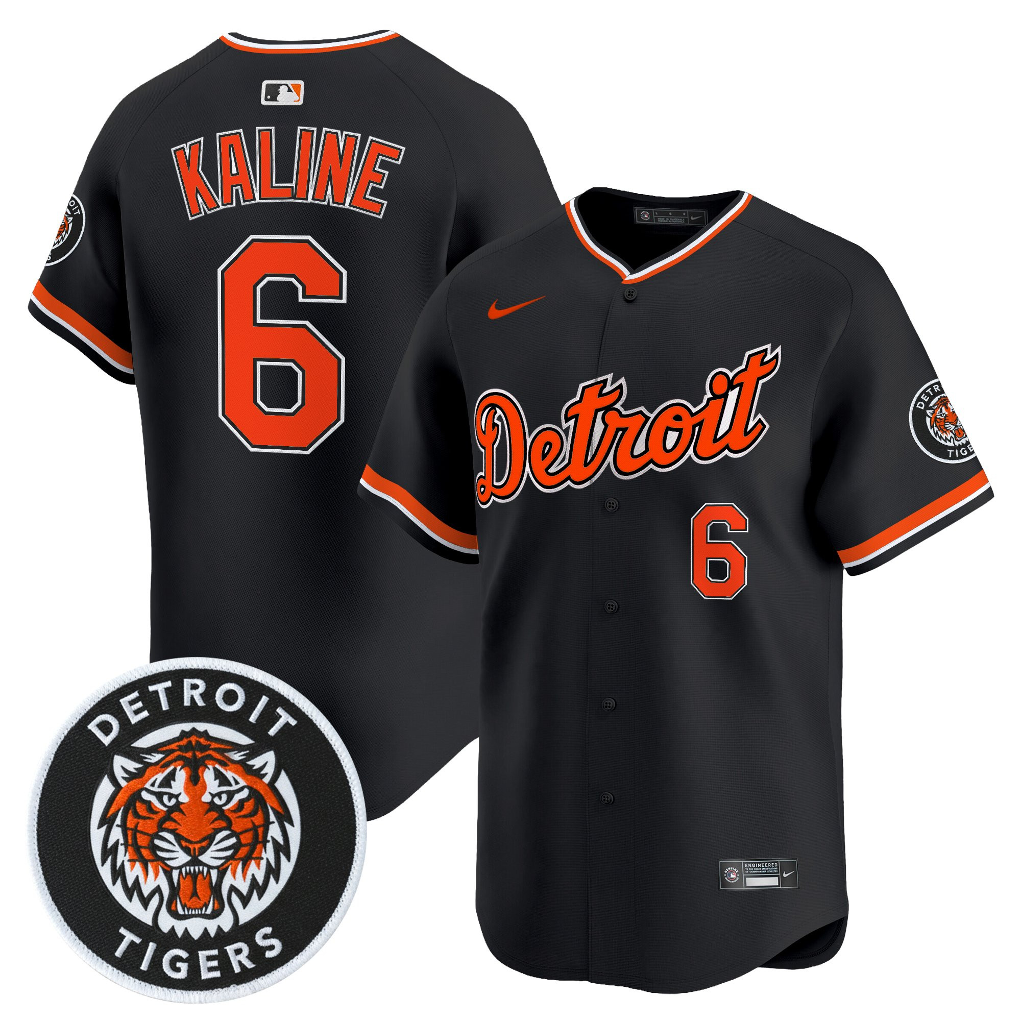 Men's Detroit Tigers 2026 Alternate Vapor Premier Limited Jersey - All Stitched - Image 9
