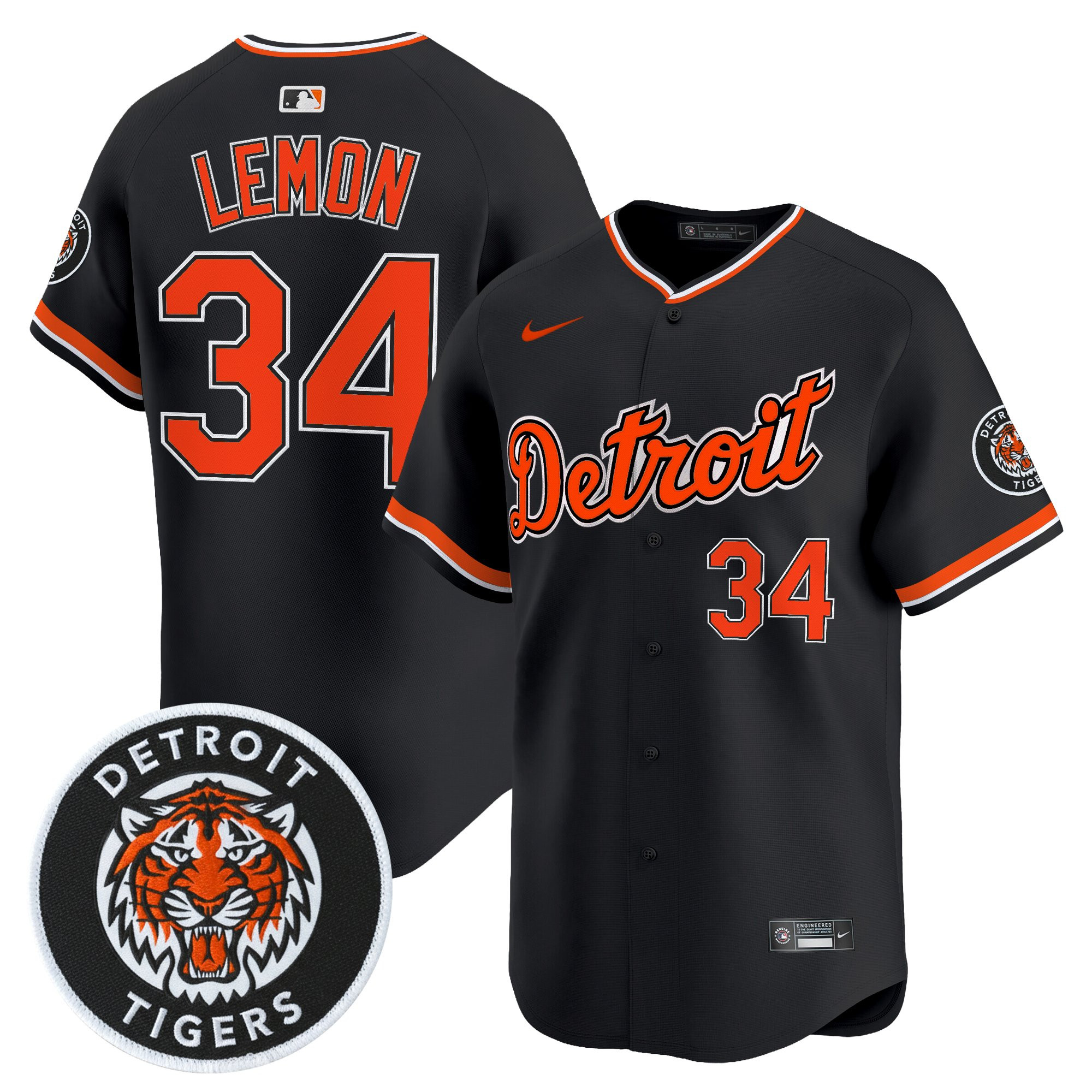 Men's Detroit Tigers 2026 Alternate Vapor Premier Limited Jersey - All Stitched - Image 11