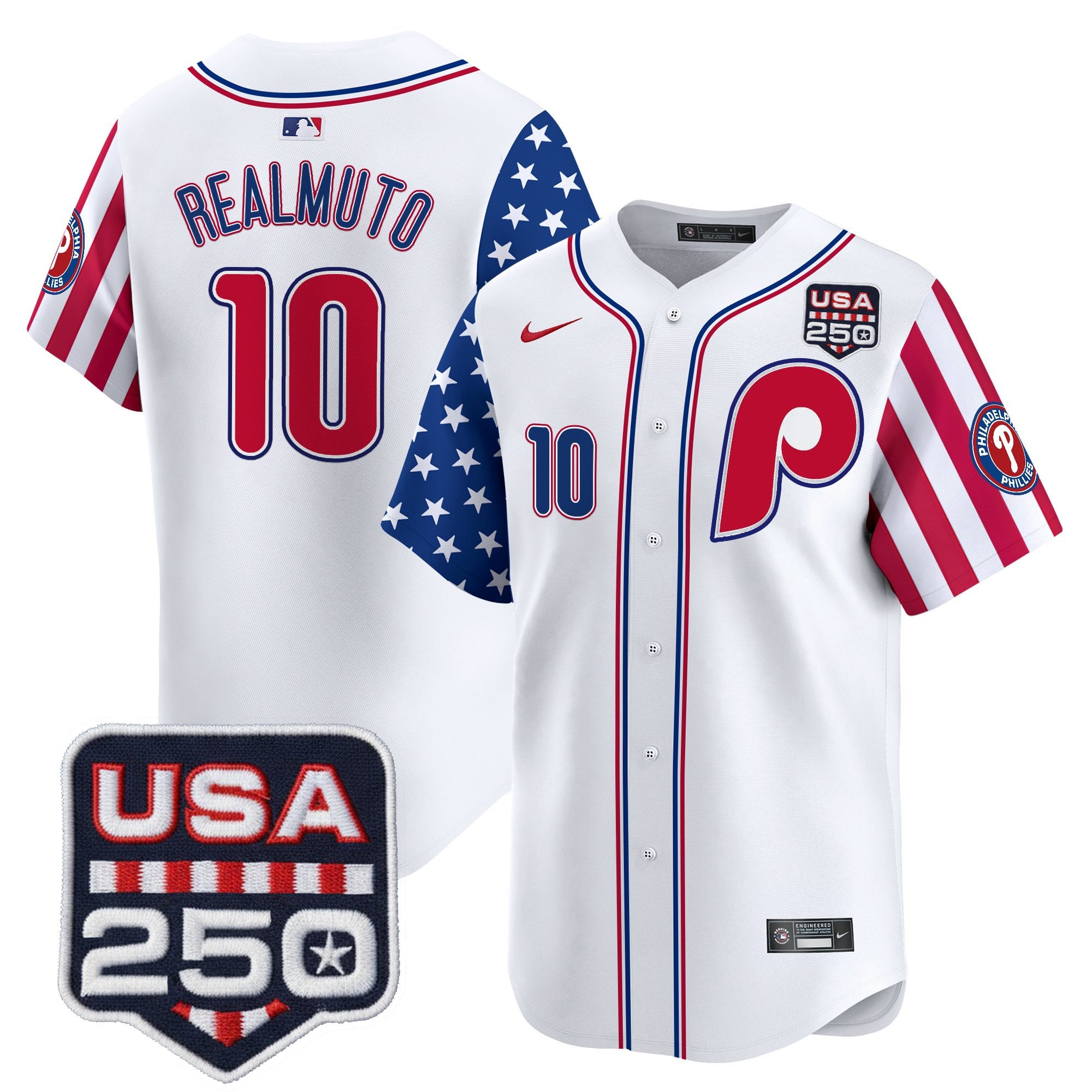 Men's Philadelphia Phillies America250 Edition Vapor Premier Limited Jersey - All Stitched - Image 41