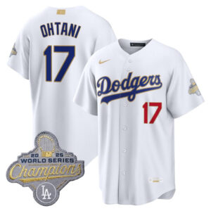 Shohei Ohtani Los Angeles Dodgers White Jersey - All Stitched
