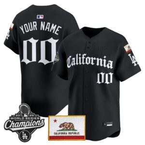Los Angeles Dodgers "California Gothic Edition" Vapor Premier Limited Custom Jersey - All Stitched