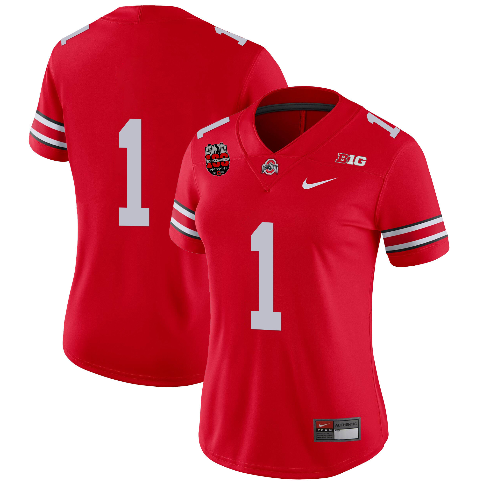 Women's Ohio State Buckeyes Player Jersey - All Stitched - Image 14