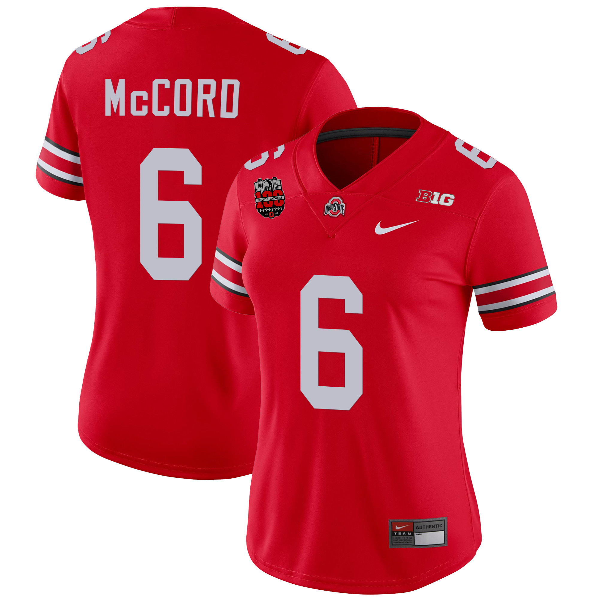 Women's Ohio State Buckeyes Player Jersey - All Stitched - Image 10