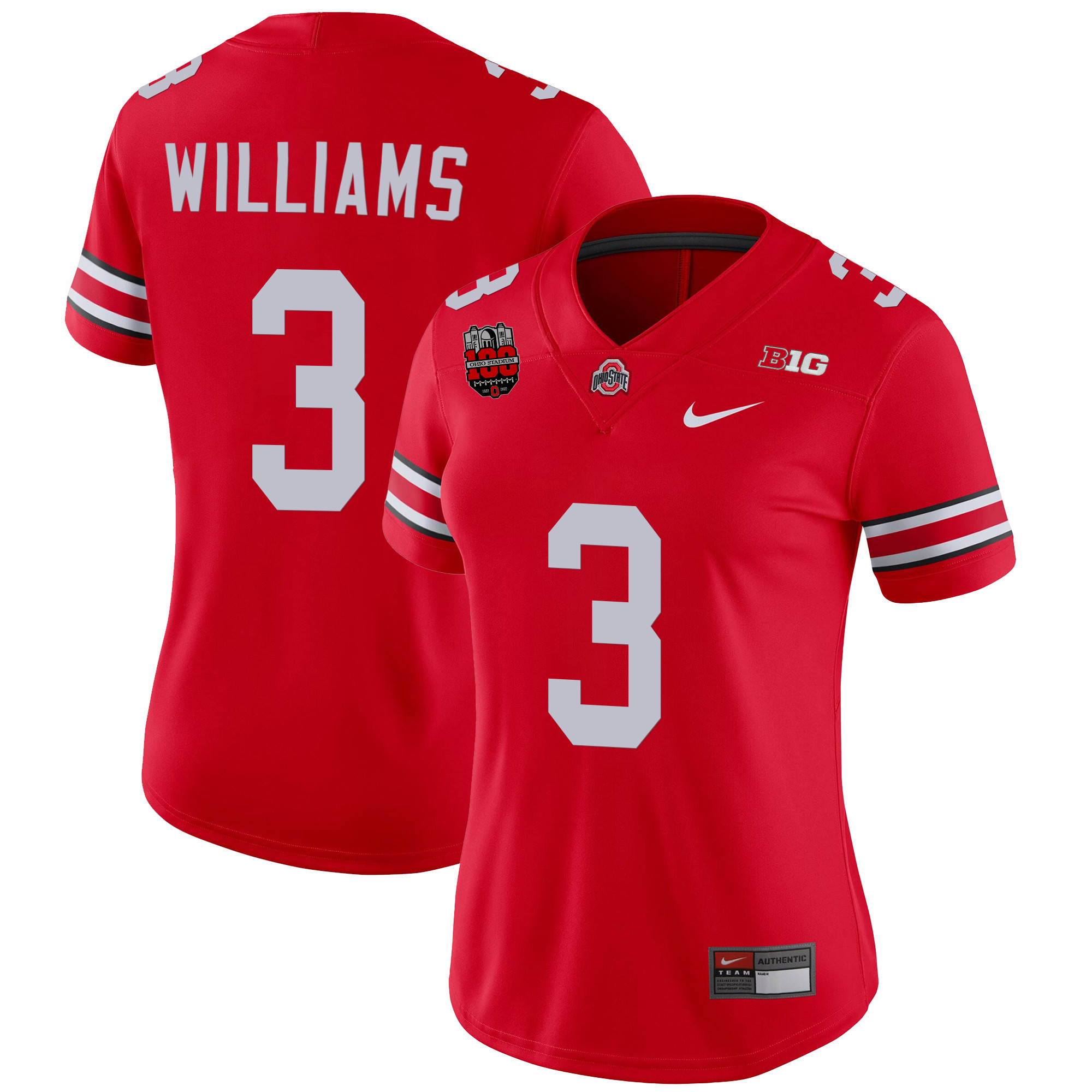 Women's Ohio State Buckeyes Player Jersey - All Stitched - Image 9