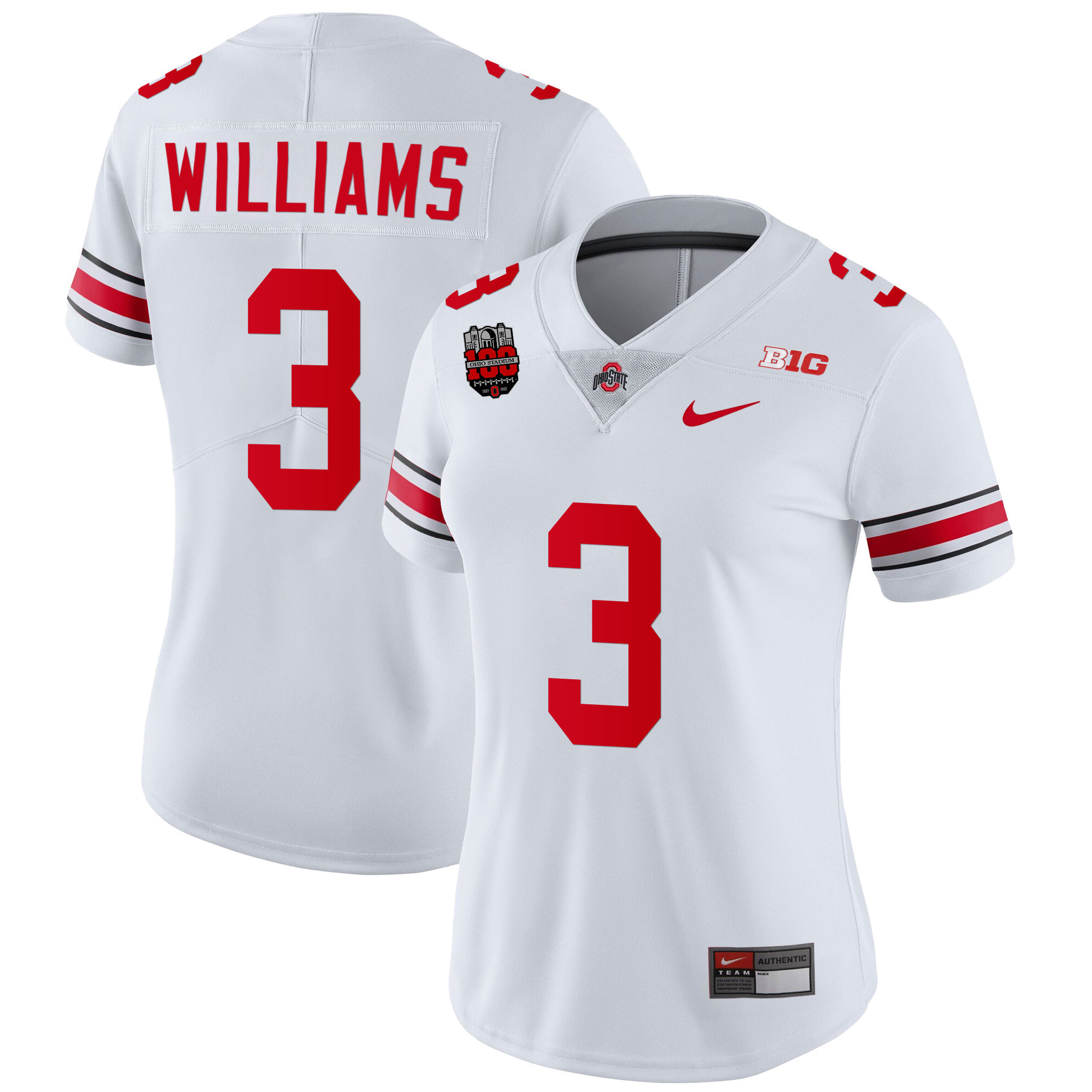 Women's Ohio State Buckeyes Player Jersey - All Stitched - Image 23