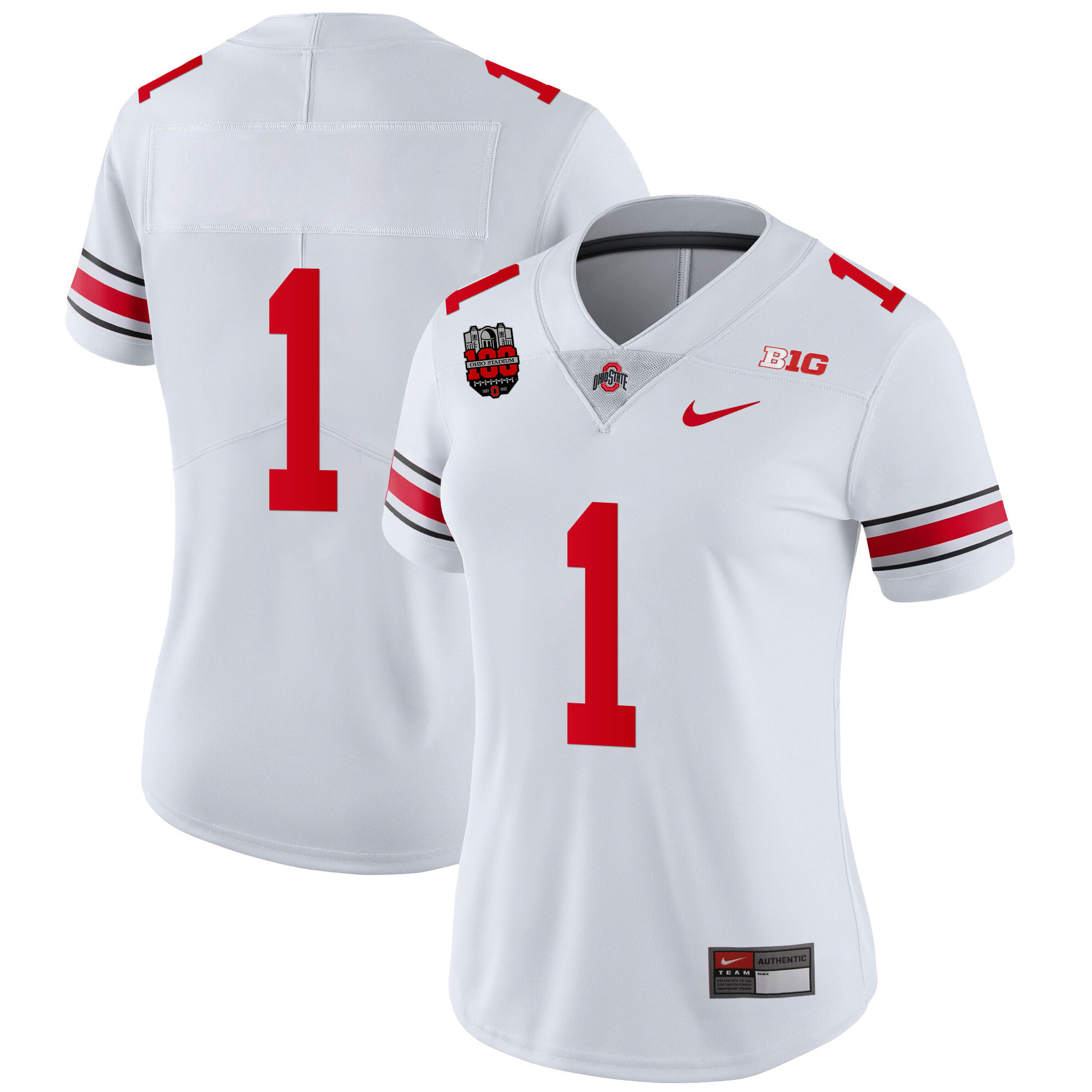 Women's Ohio State Buckeyes Player Jersey - All Stitched - Image 28