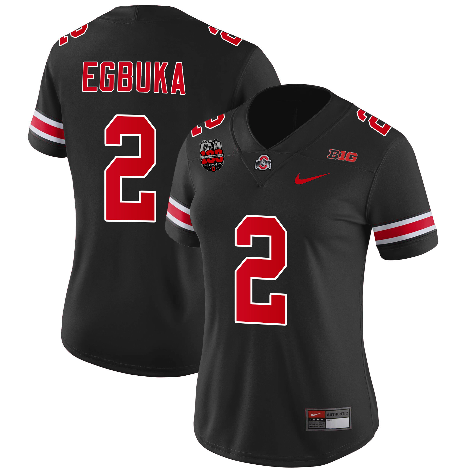 Women's Ohio State Buckeyes Player Jersey - All Stitched - Image 19