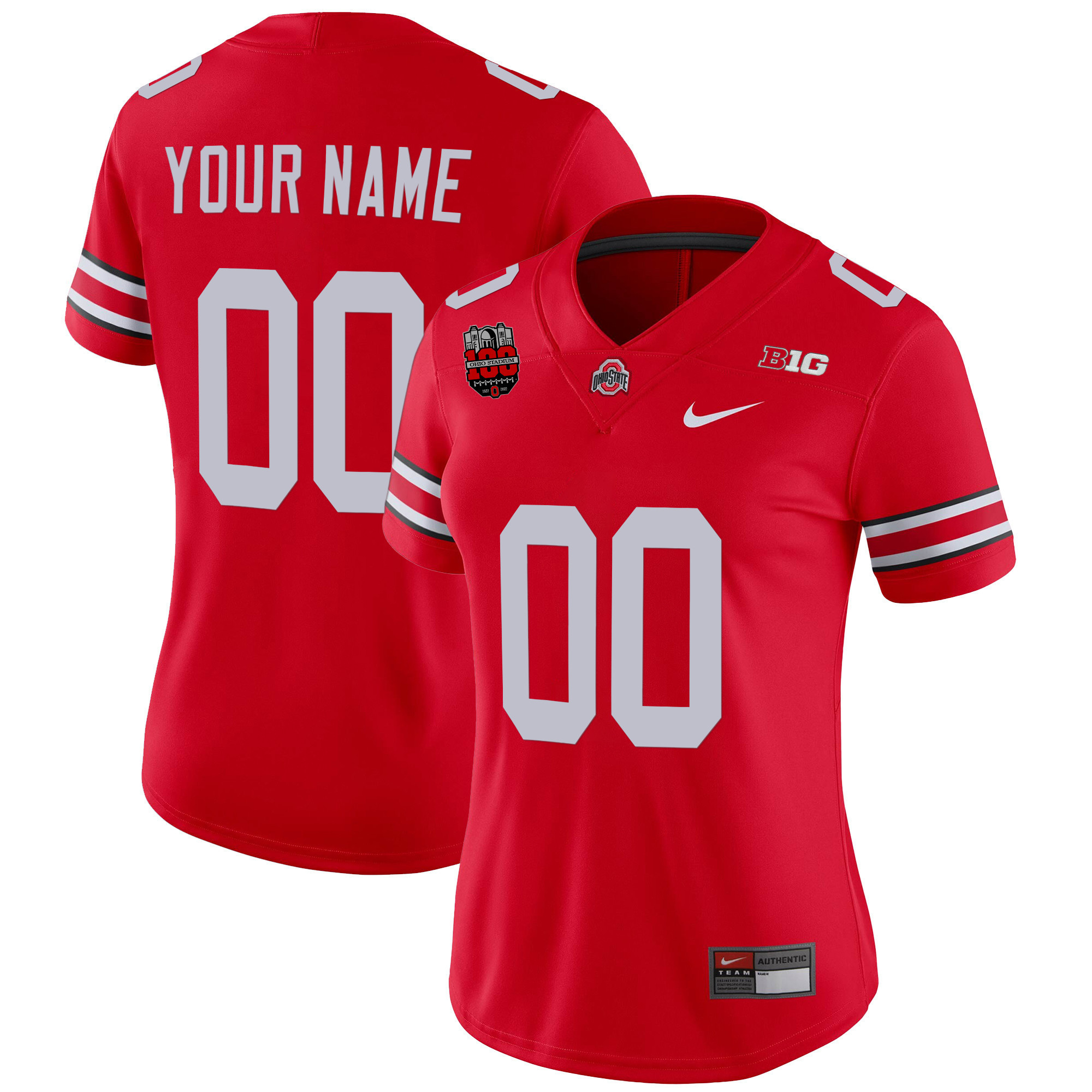 Ohio State Buckeyes Player Custom Jersey - All Stitched - Image 8
