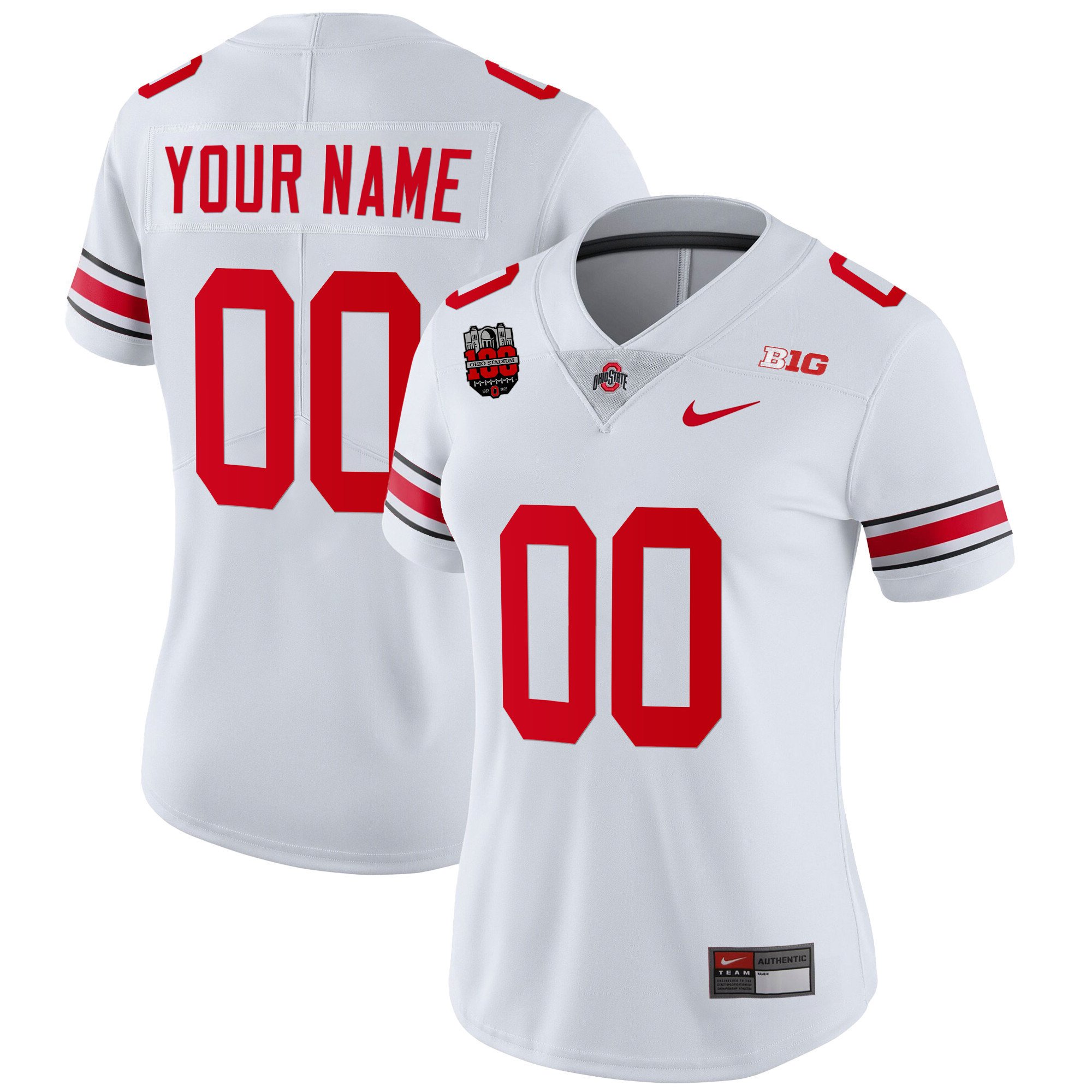 Ohio State Buckeyes Player Custom Jersey - All Stitched - Image 10