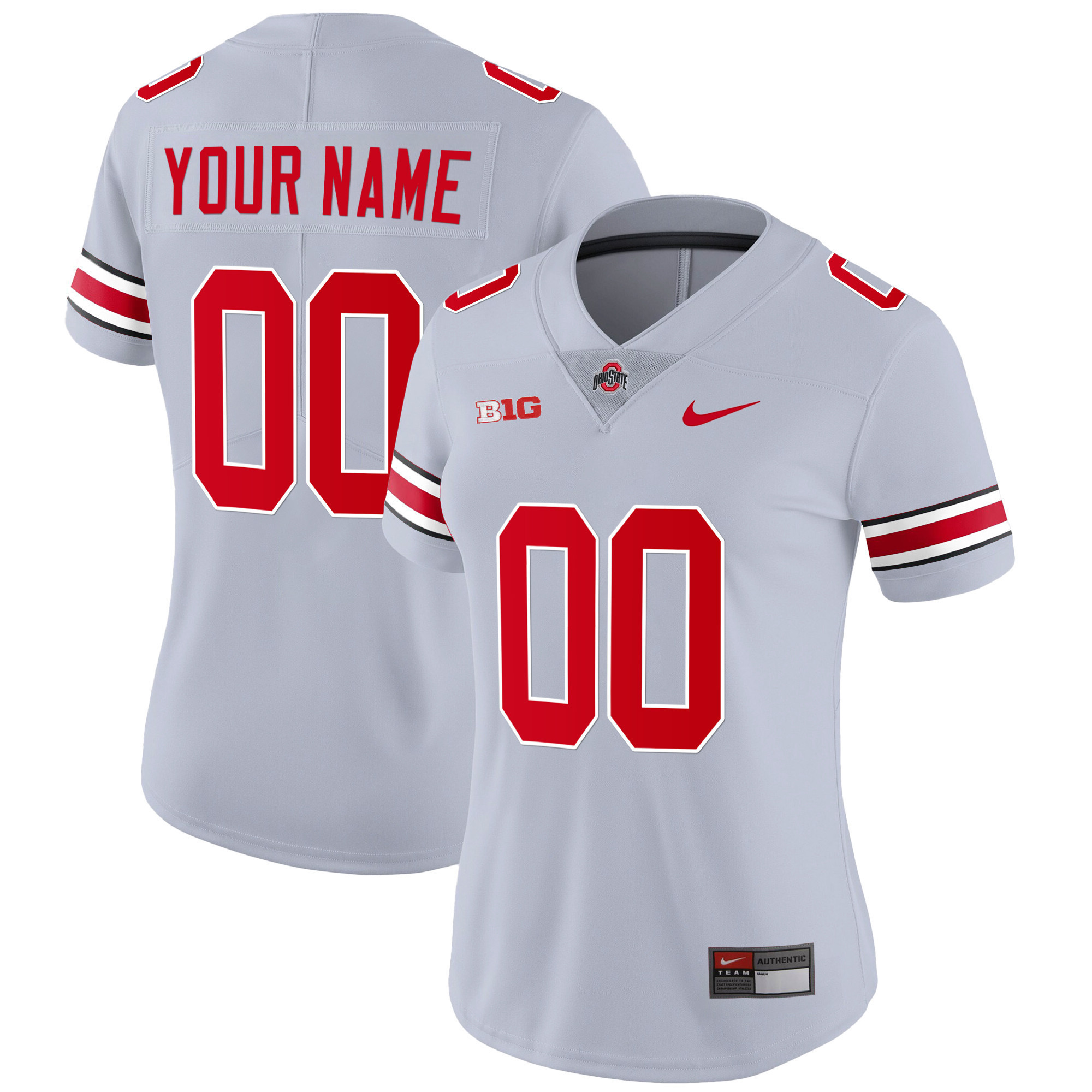 Ohio State Buckeyes Player Custom Jersey - All Stitched - Image 7