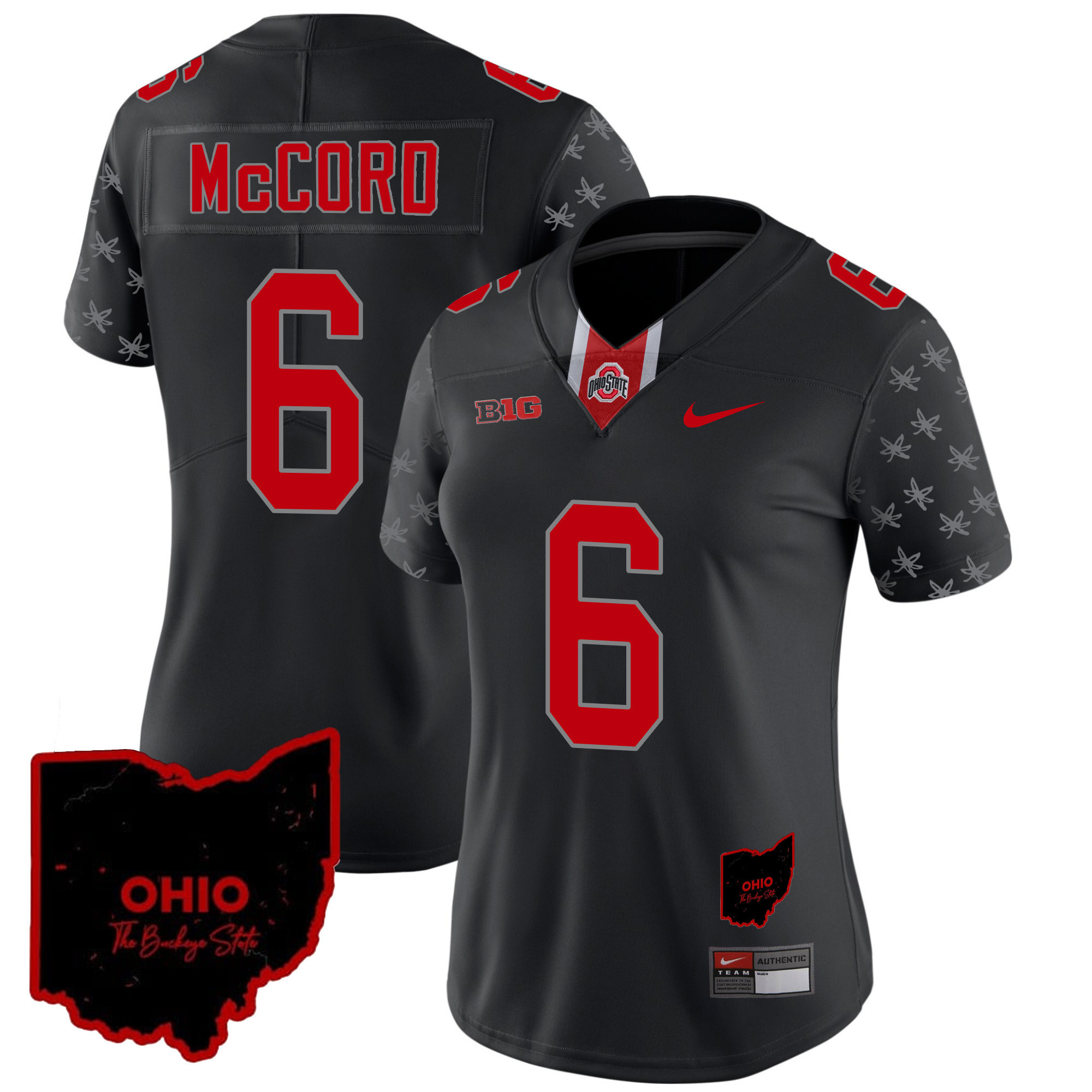 Women's Ohio State Buckeyes 2024 Gray Alternate Jersey - All Stitched - Image 29