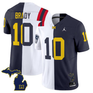 Michigan Wolverines Split Vapor Limited Jersey - All Stitched