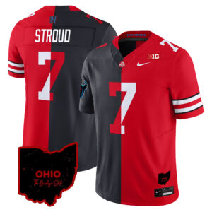 Ohio State Buckeyes Split Vapor Limited Jersey - All Stitched
