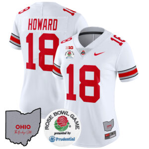 Women's Ohio State Buckeyes Rose Bowl Vapor Limited Jersey V2 - All Stitched