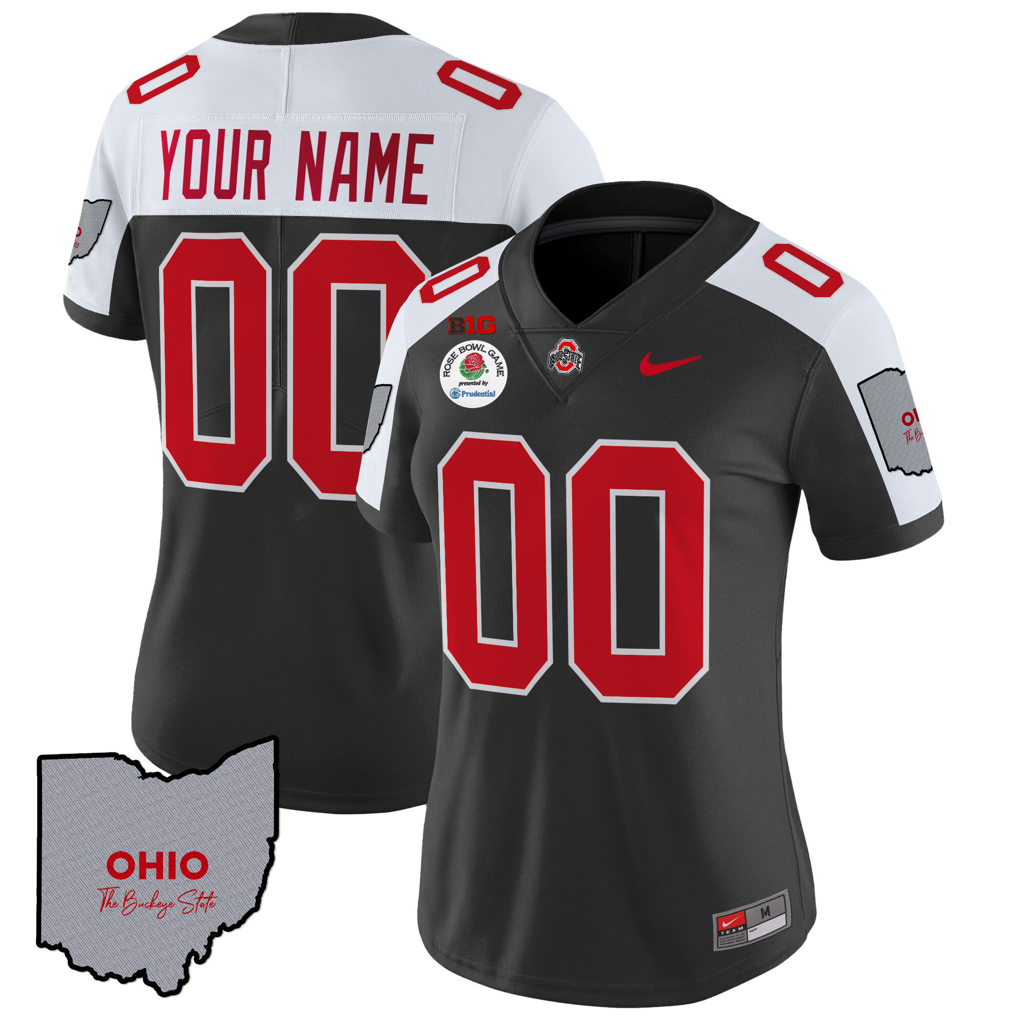Ohio State Buckeyes Rose Bowl Vapor Limited Custom Jersey V3 - Stitched - Image 11