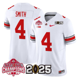 Men's Ohio State Buckeyes National Champions Patch Vapor Limited Jersey V2 - All Stitched