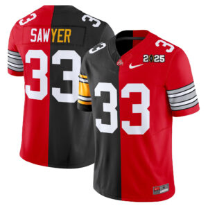 Ohio State Buckeyes 2025 Split Vapor Limited Jersey - All Stitched