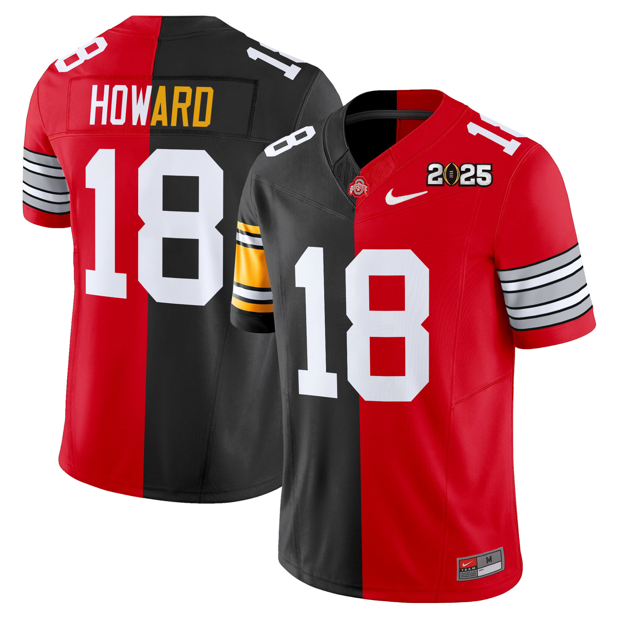 Ohio State Buckeyes 2025 Split Vapor Limited Jersey - All Stitched - Image 3