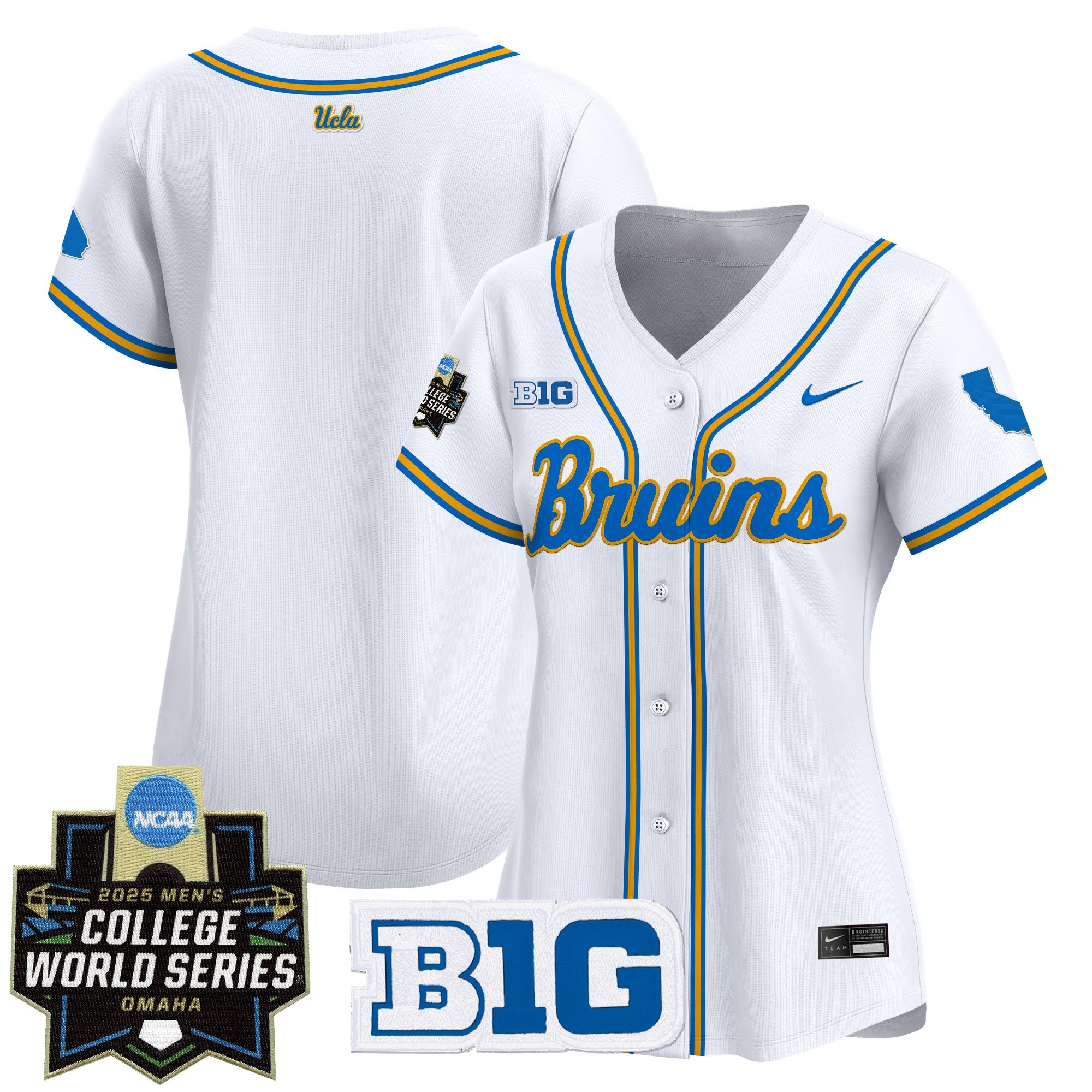 Women's UCLA Bruins 2025 World Series Vapor Premier Limited Jersey - All Stitched - Image 20