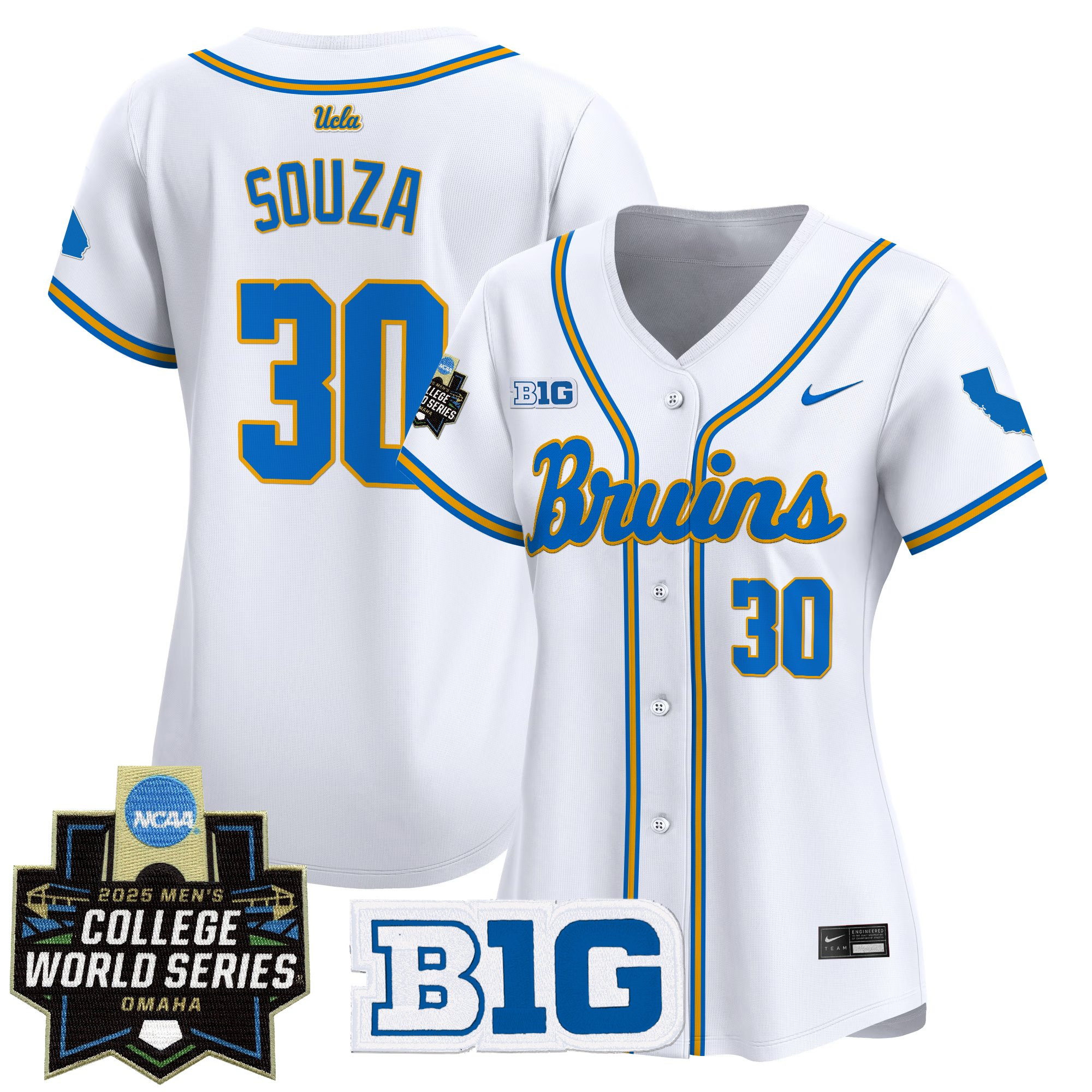 Women's UCLA Bruins 2025 World Series Vapor Premier Limited Jersey - All Stitched - Image 18