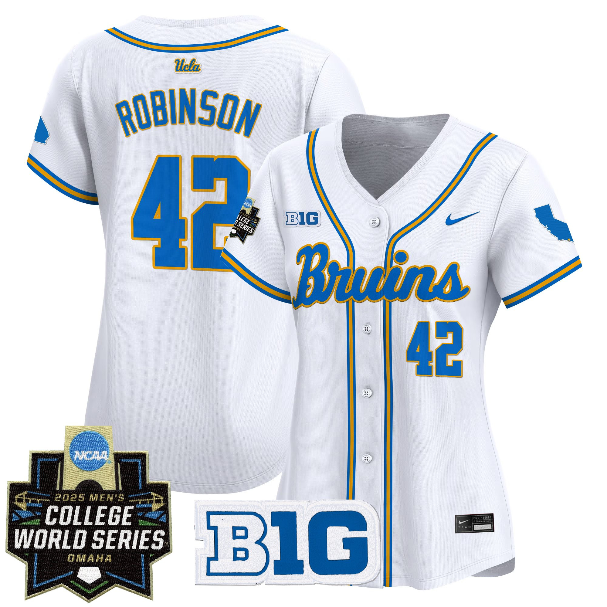 Women's UCLA Bruins 2025 World Series Vapor Premier Limited Jersey - All Stitched - Image 17