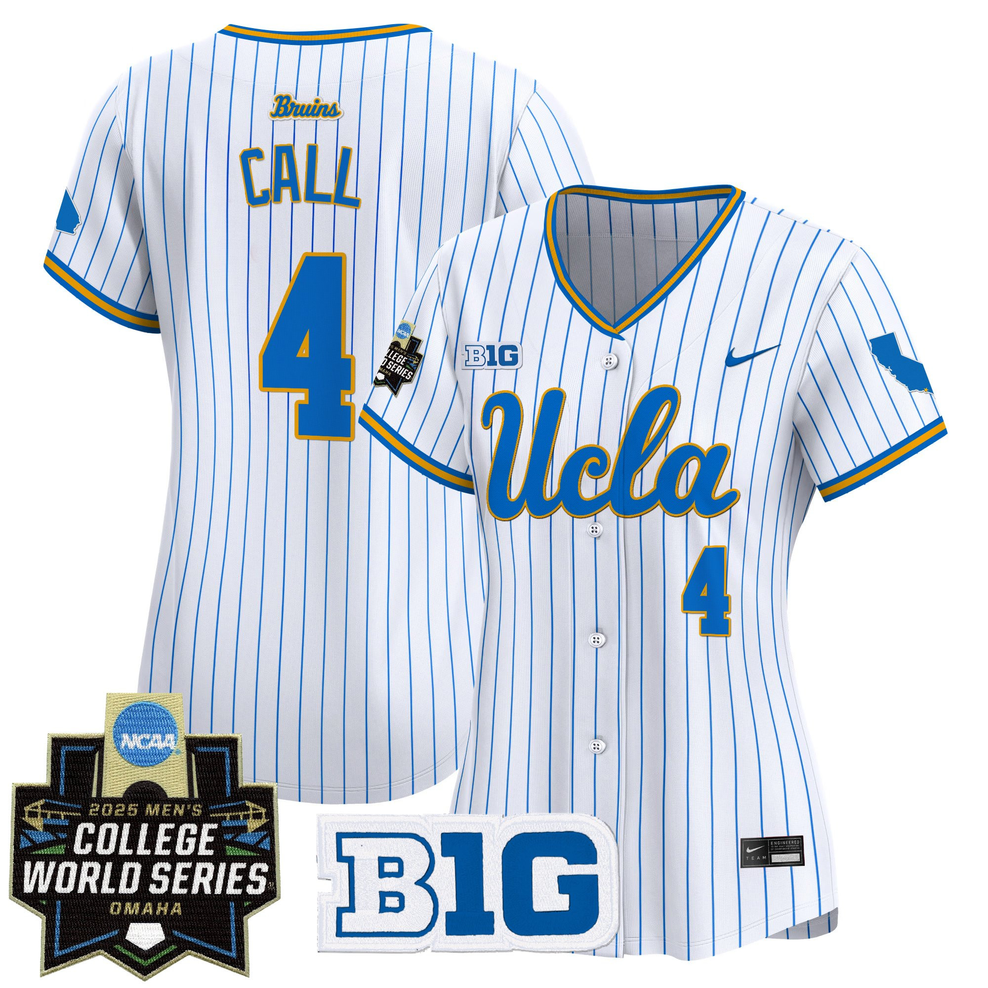 Women's UCLA Bruins 2025 World Series Vapor Premier Limited Jersey - All Stitched - Image 24