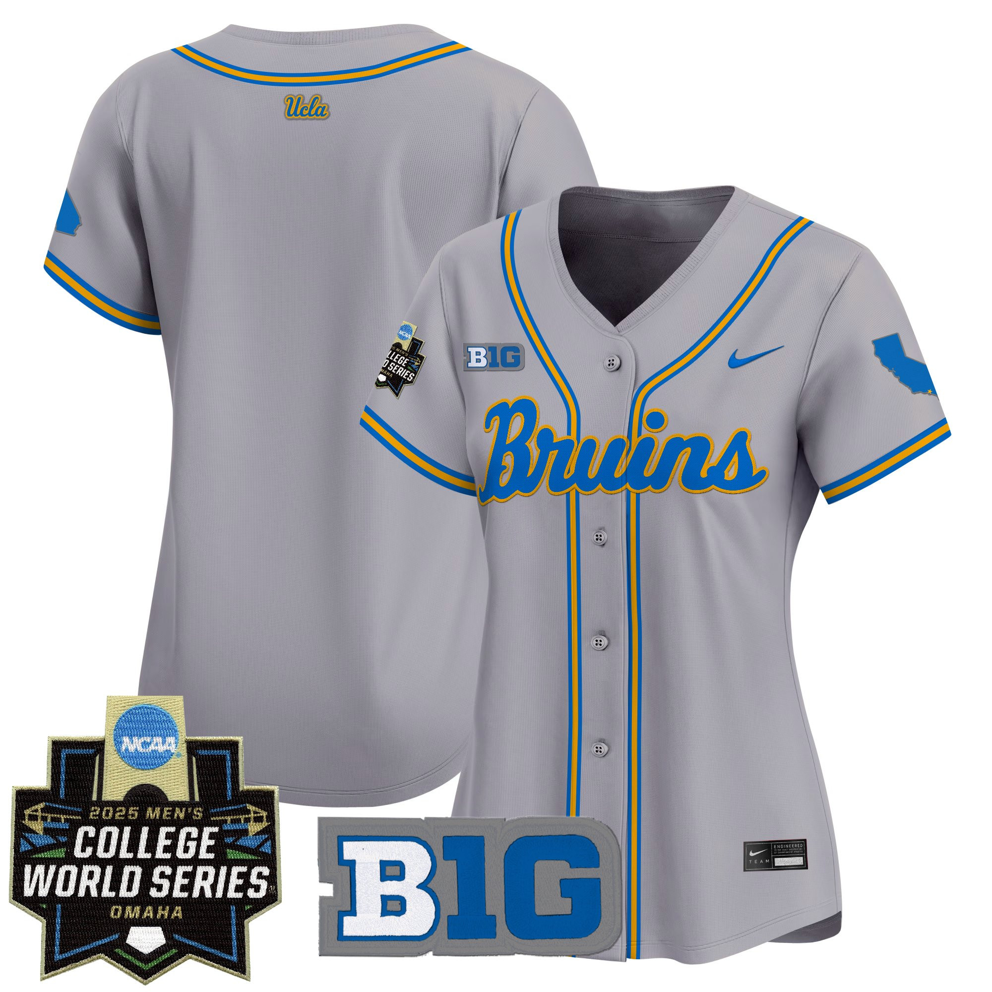 Women's UCLA Bruins 2025 World Series Vapor Premier Limited Jersey - All Stitched - Image 40